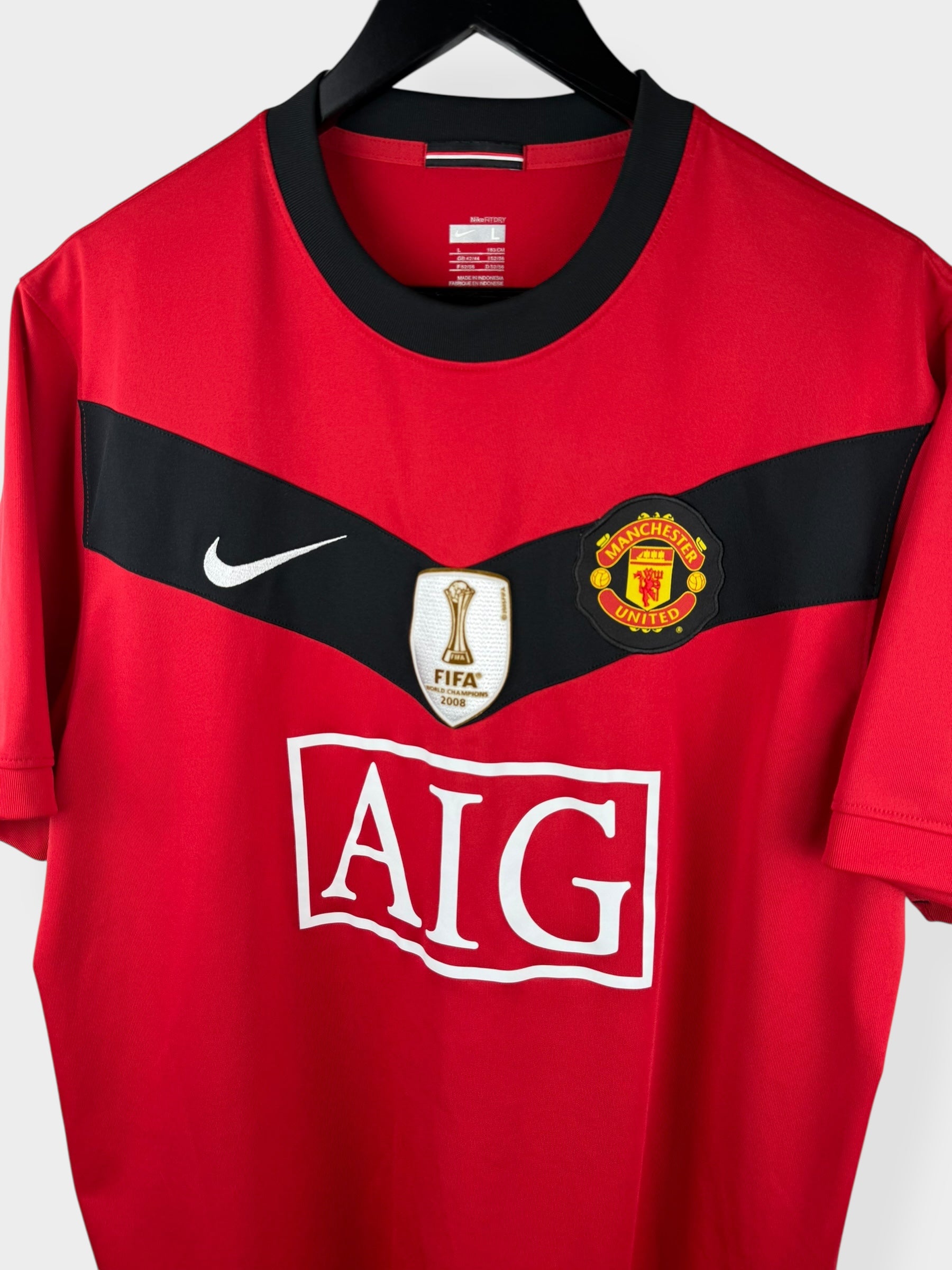 2009-10 MANCHESTER UNITED THUISSHIRT L