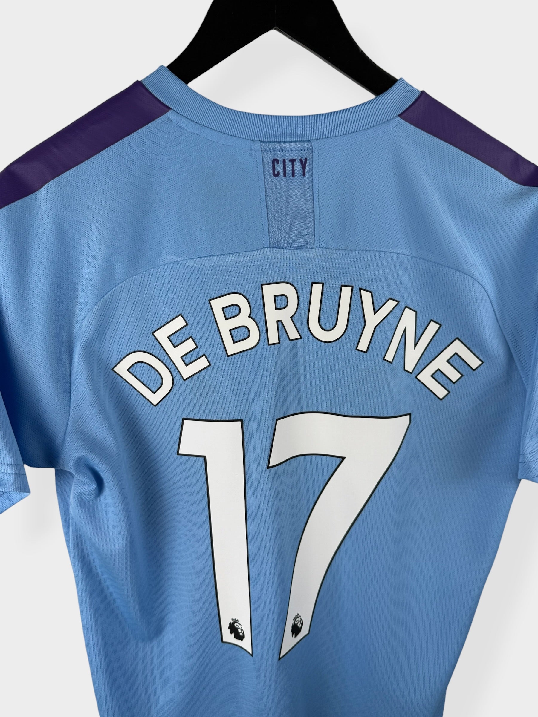 2019-20 MANCHESTER CITY HOME SHIRT DE BRUYNE #17 M