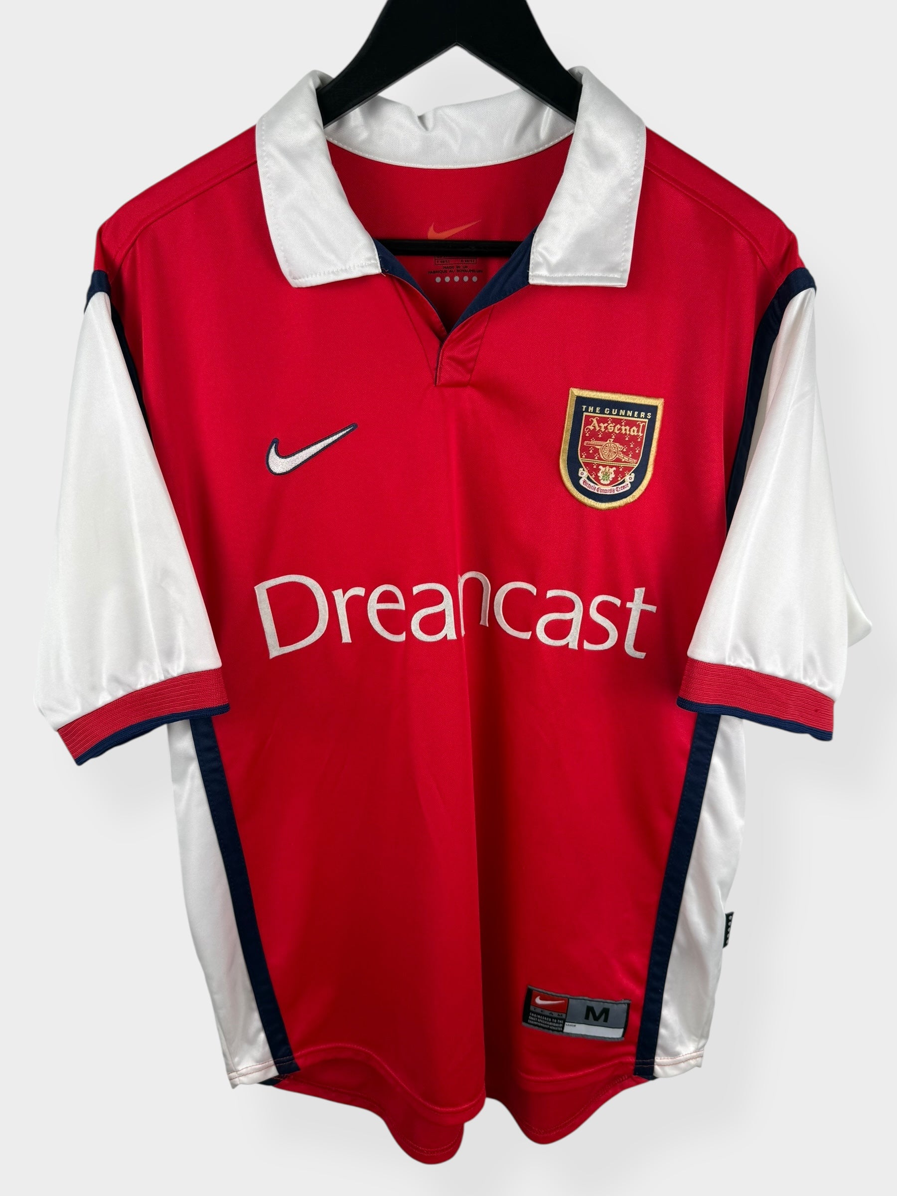 1999-00 ARSENAL AWAY SHIRT HENRY #14 M - Authentic Football Club