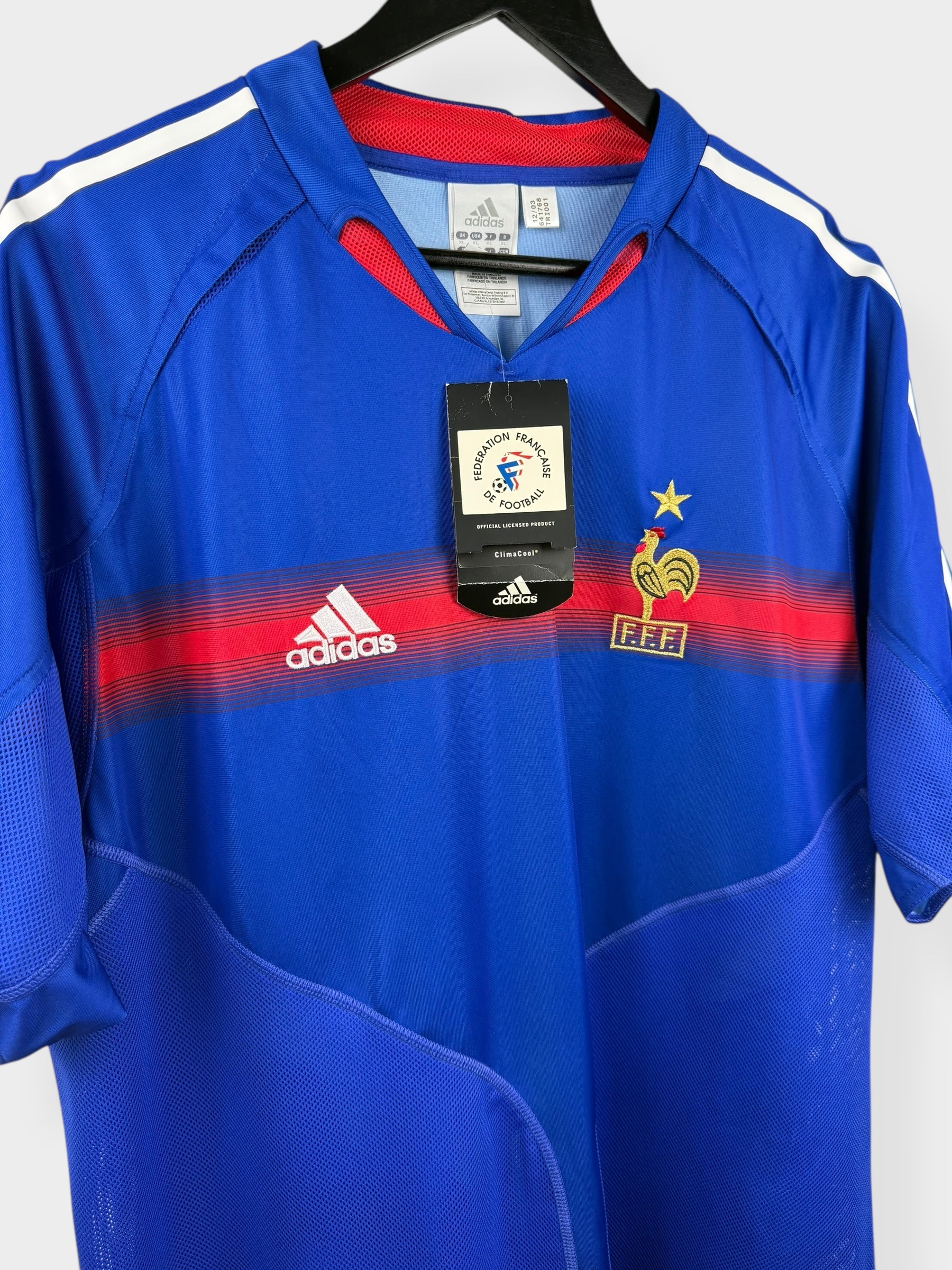 2004-06 FRANCE HOME SHIRT XL