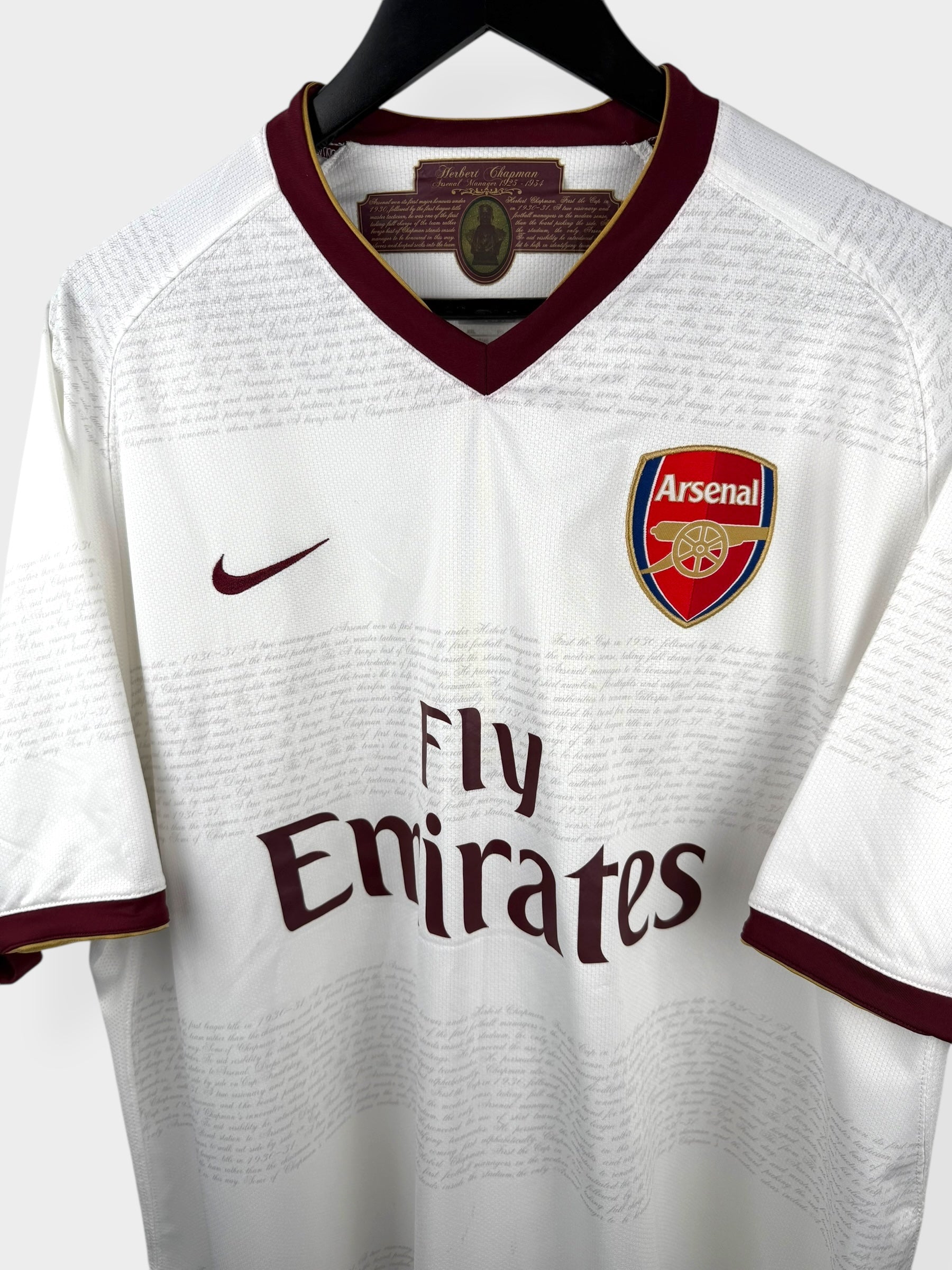 2007-08 ARSENAL AUSWÄRTSTRIKOT FABREGAS #4 XXL