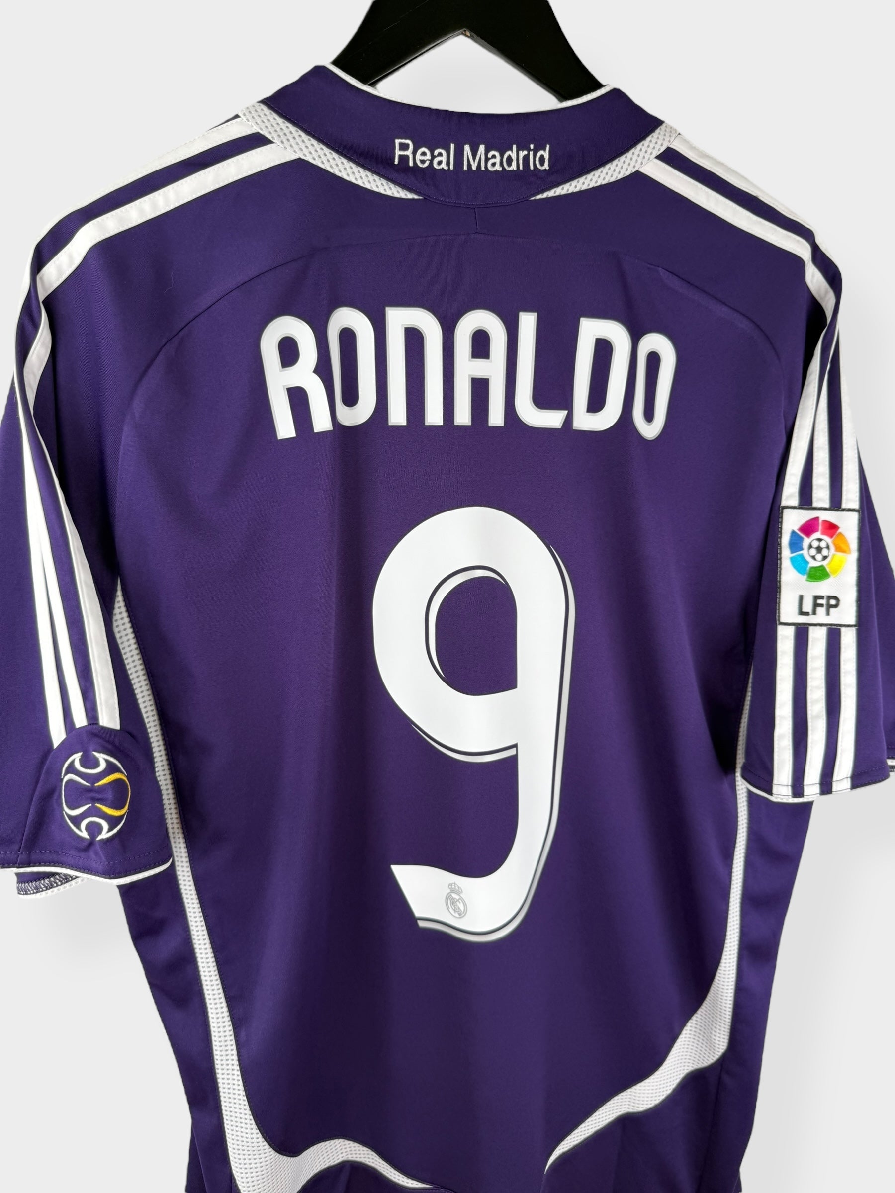 2006-07 REAL MADRID DERDE SHIRT RONALDO #9 L