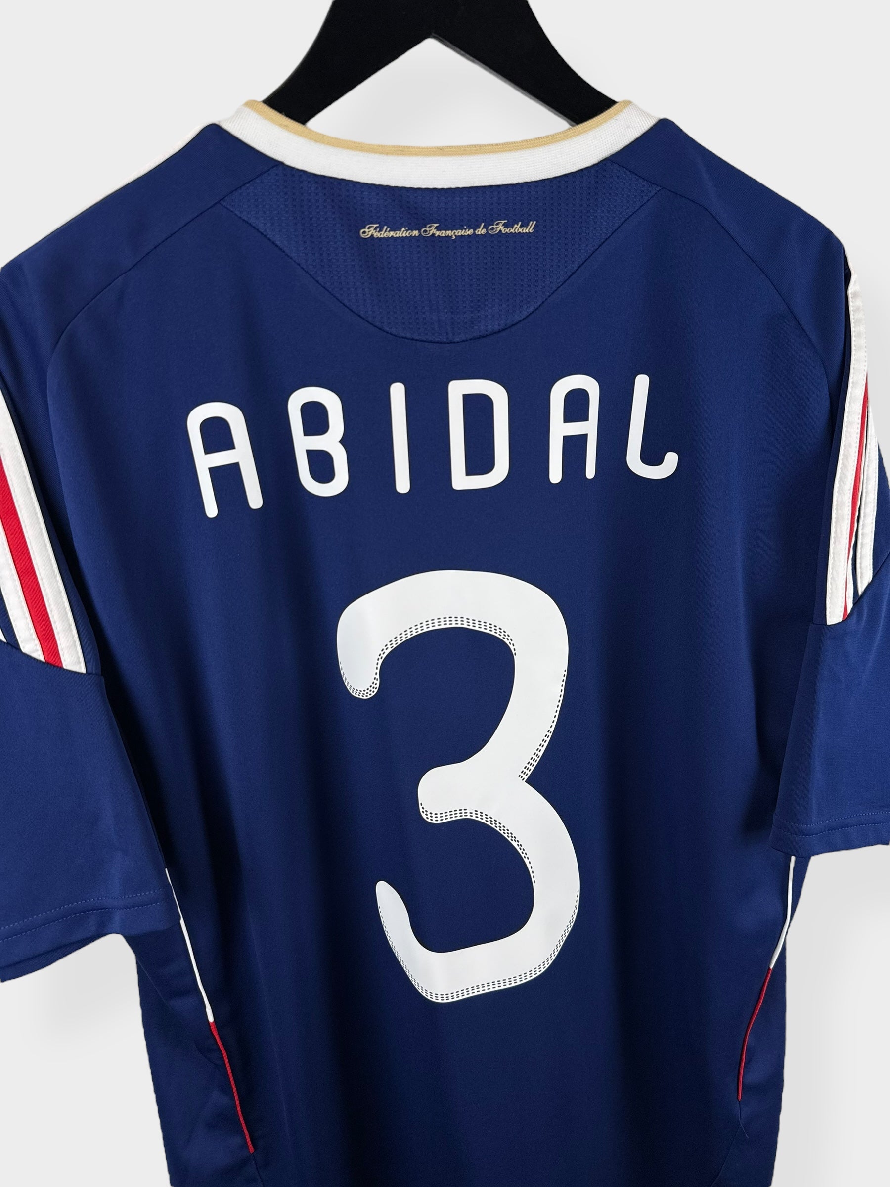 2009-10 FRANCE HOME SHIRT ABIDAL #3 XL