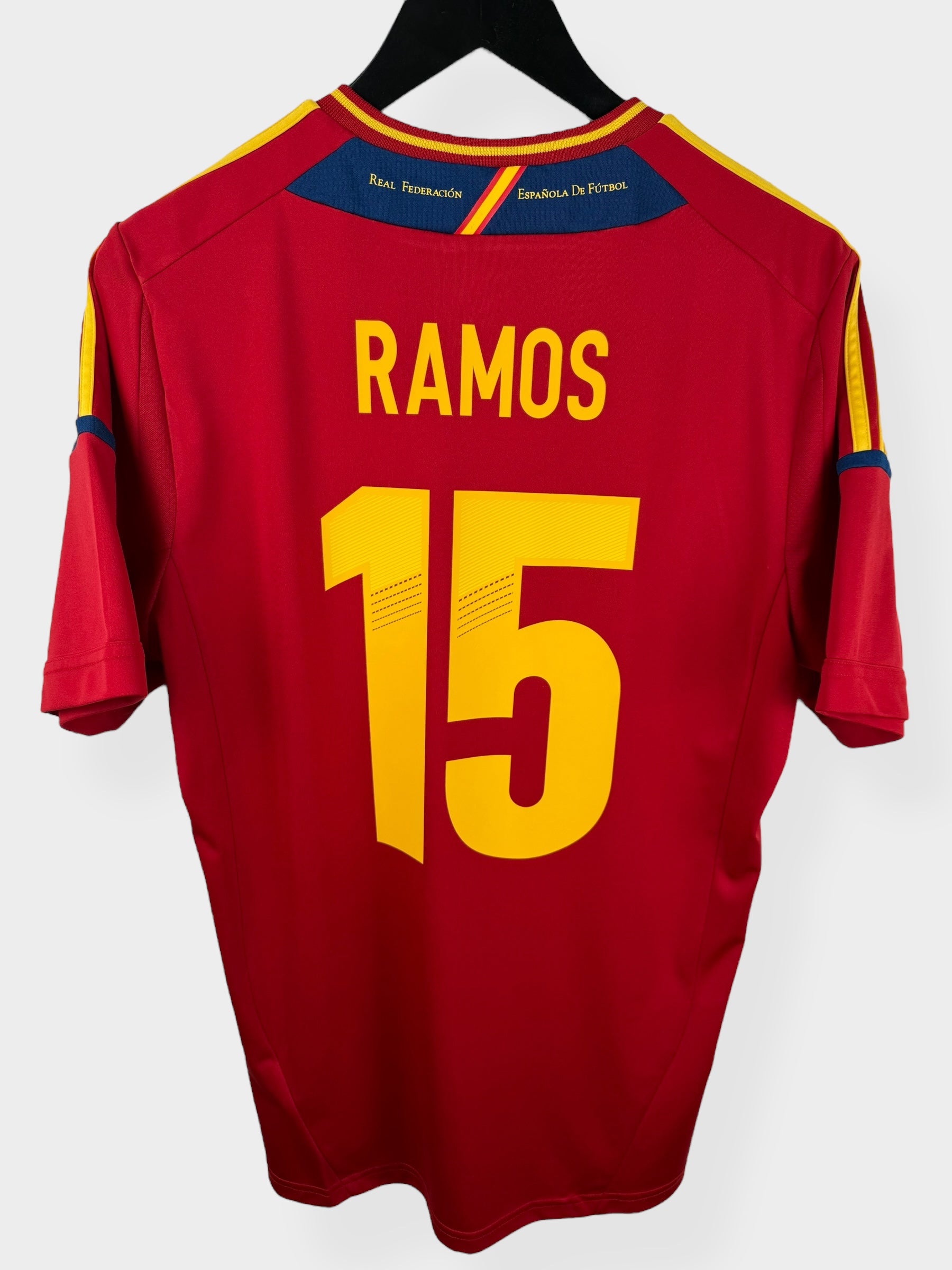 2011-12 SPAIN HOME SHIRT SERGIO RAMOS #15 M