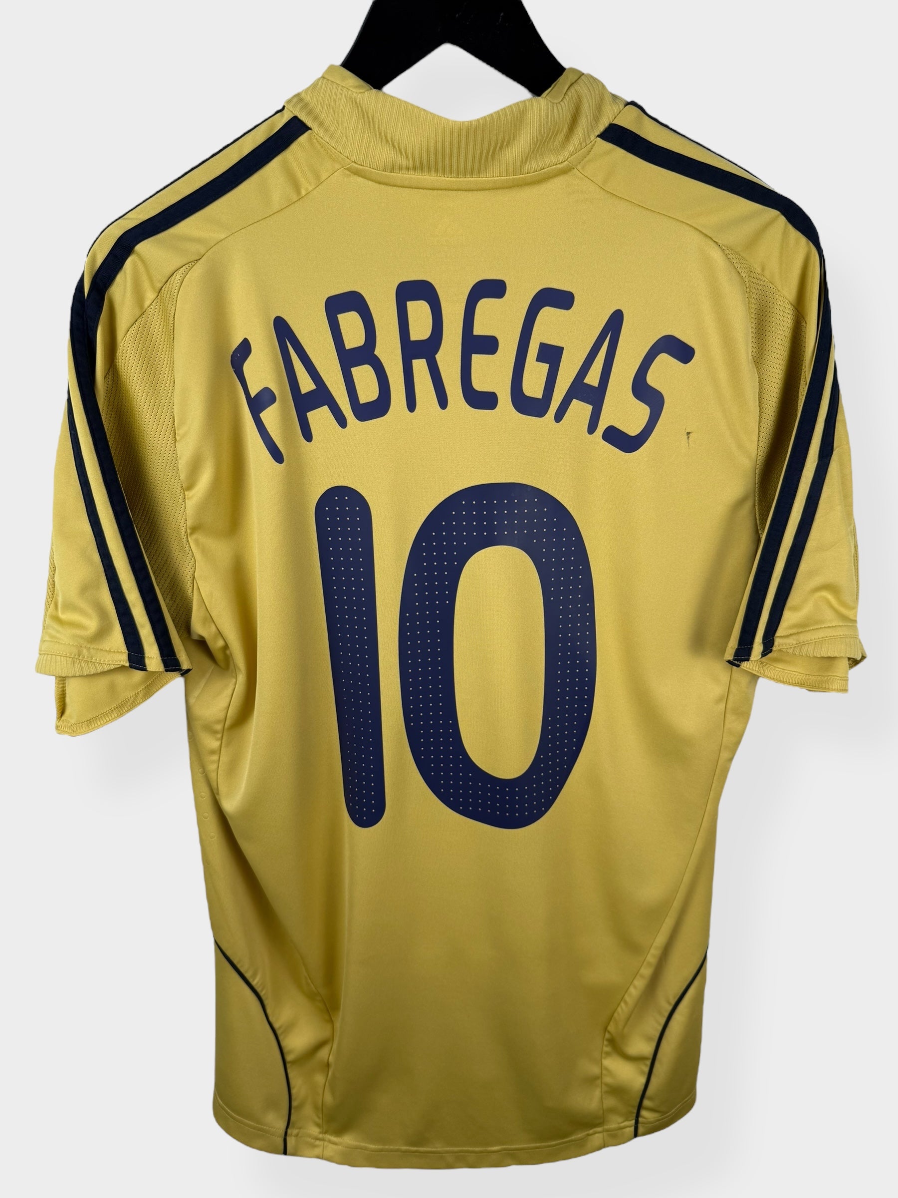 2008-10 SPAIN AWAY SHIRT FABREGAS #10 M - Authentic Football Club