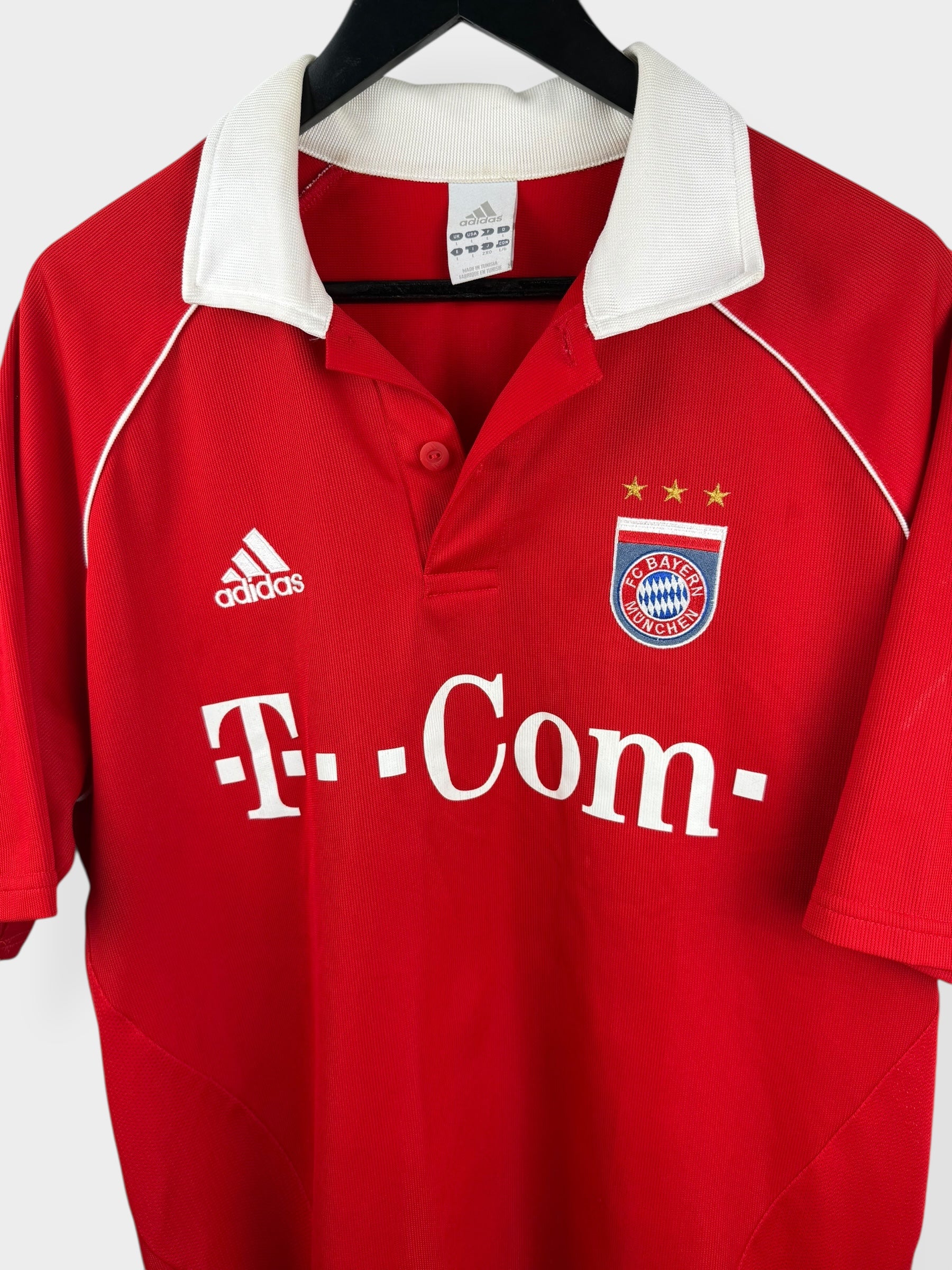 2005-06 BAYERN MUNICH HOME SHIRT SCHWEINSTEIGER #31 L