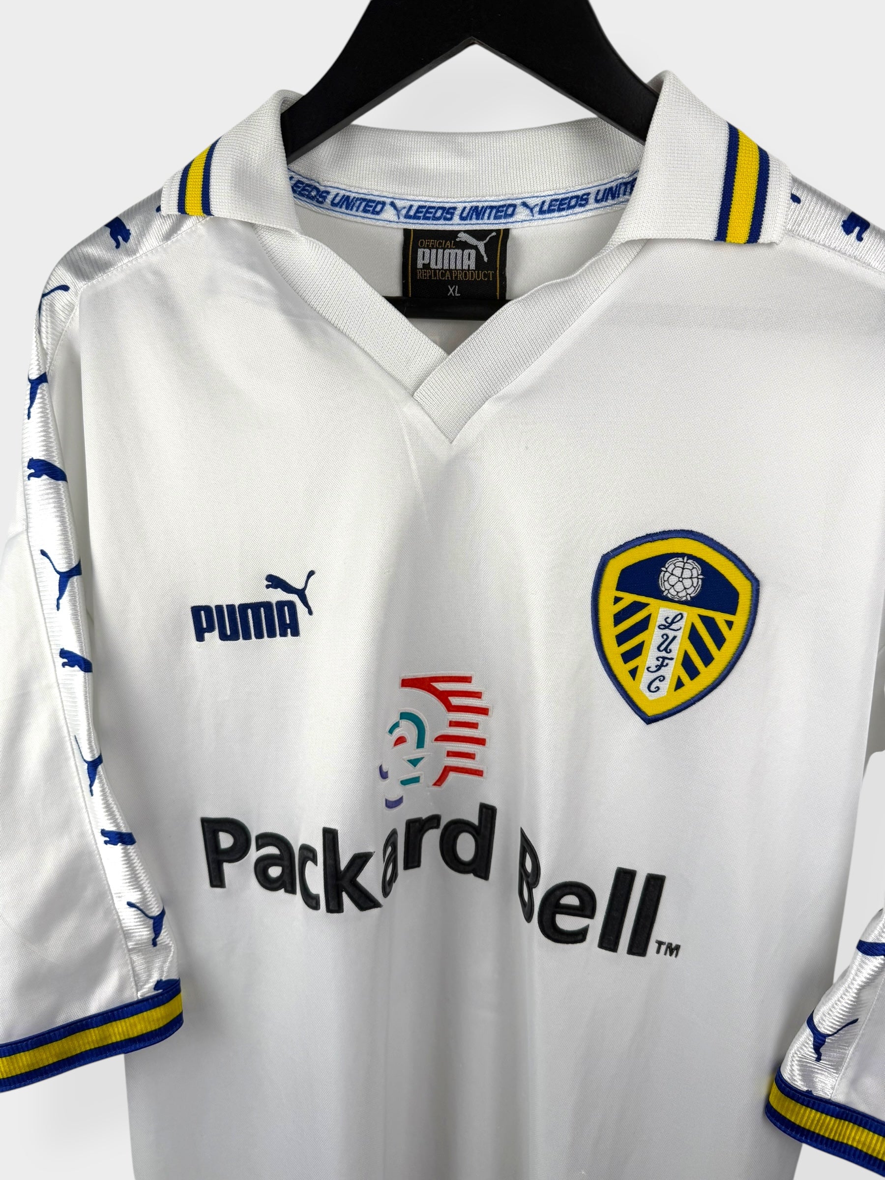 1998-00 LEEDS UNITED HEIMTRIKOT KEWELL #19 XL
