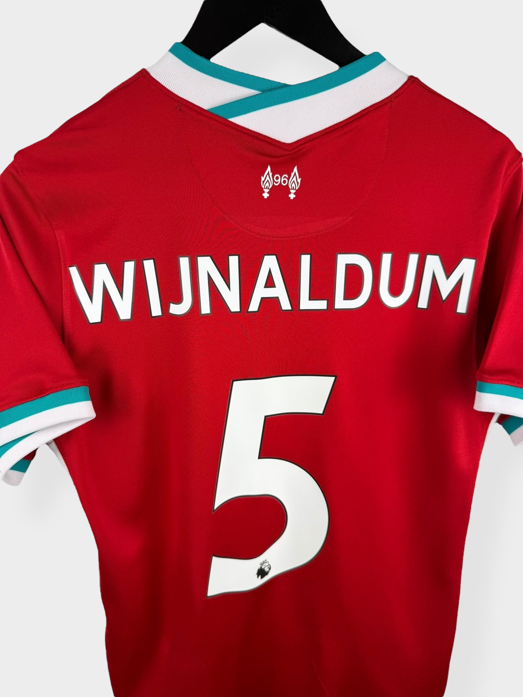 2020-21 LIVERPOOL HOME SHIRT WIJNALDUM #5 S - Authentic Football Club