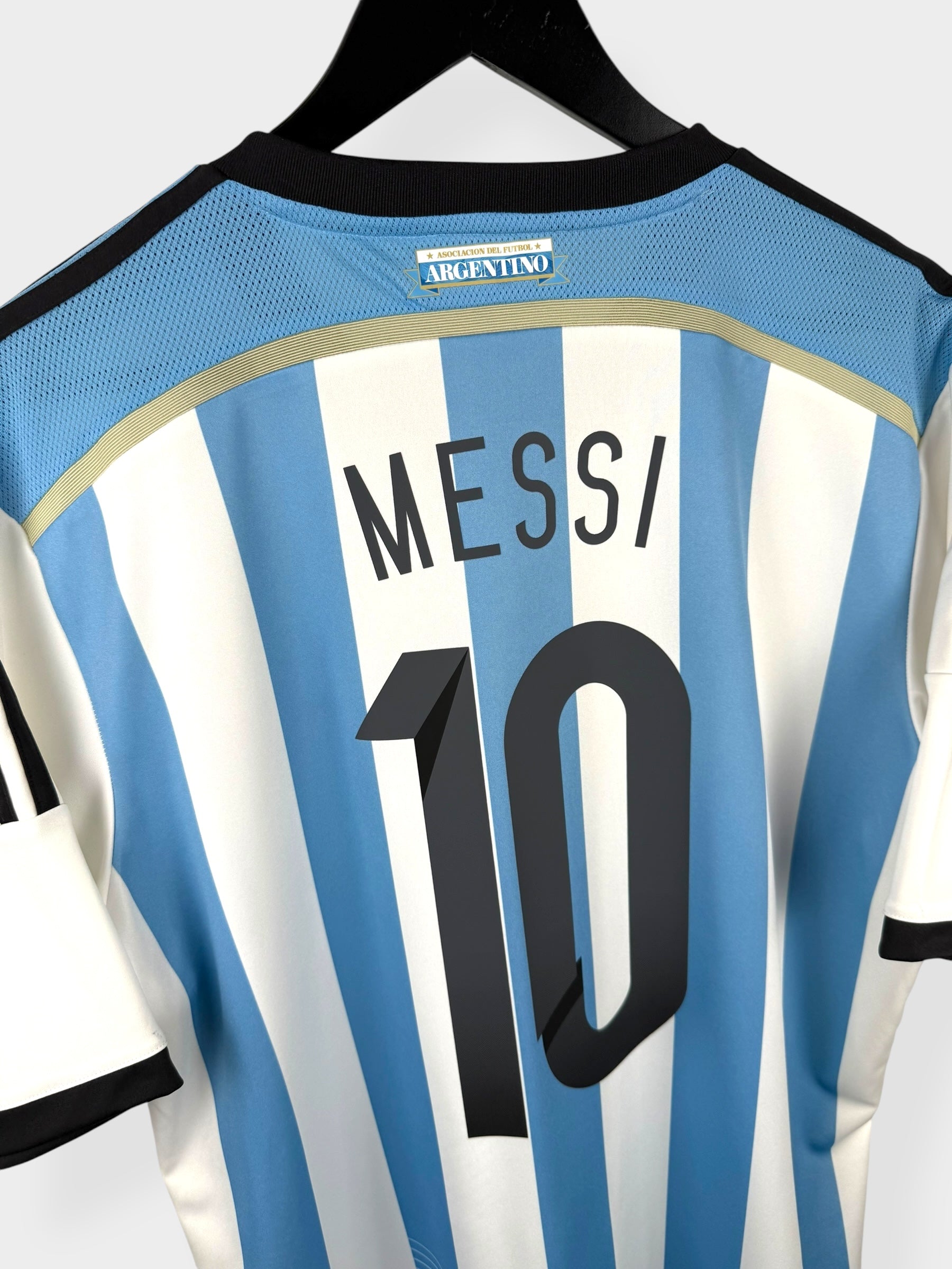 2013-15 ARGENTINA HOME SHIRT MESSI #10 XL - Authentic Football Club