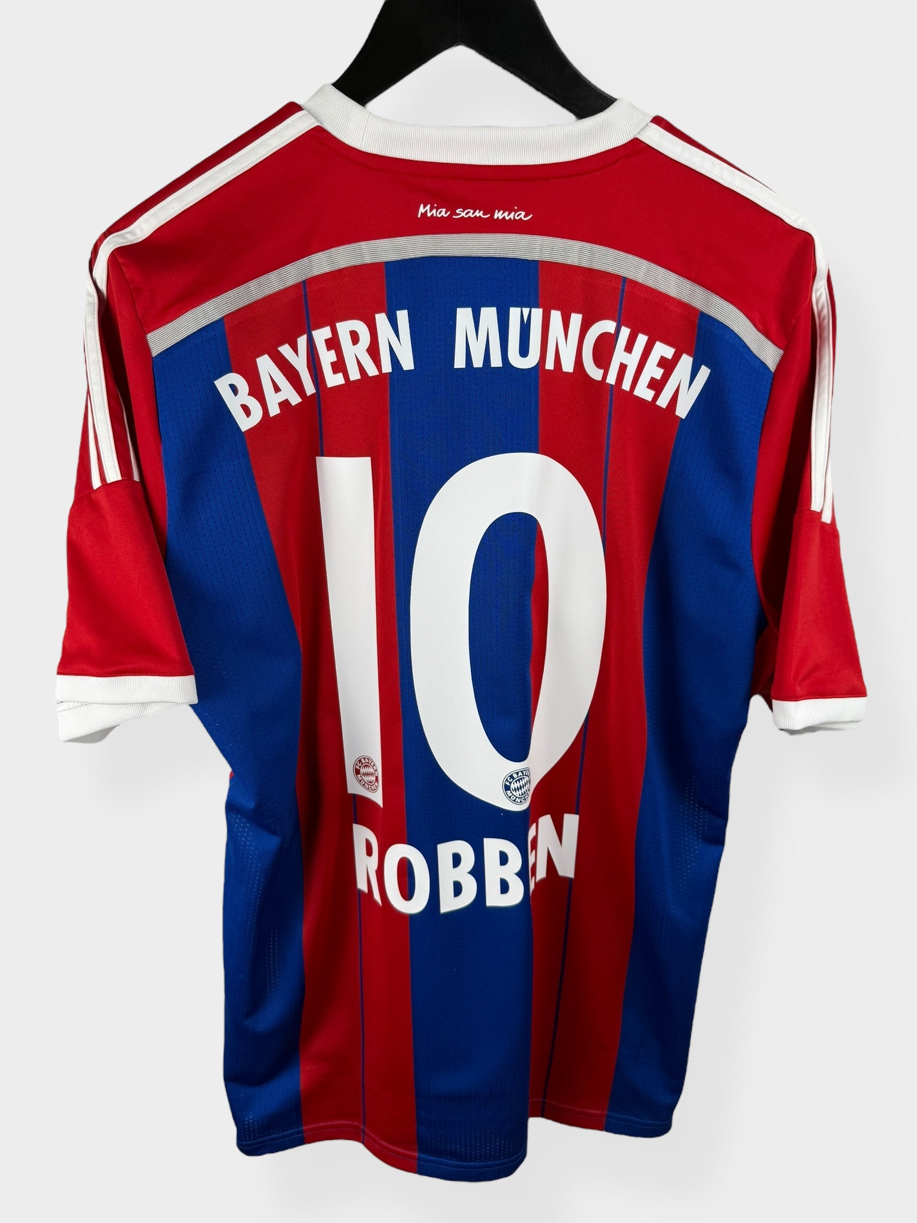 2014-15 BAYERN MUNICH HOME SHIRT ROBBEN #10 L - Authentic Football Club