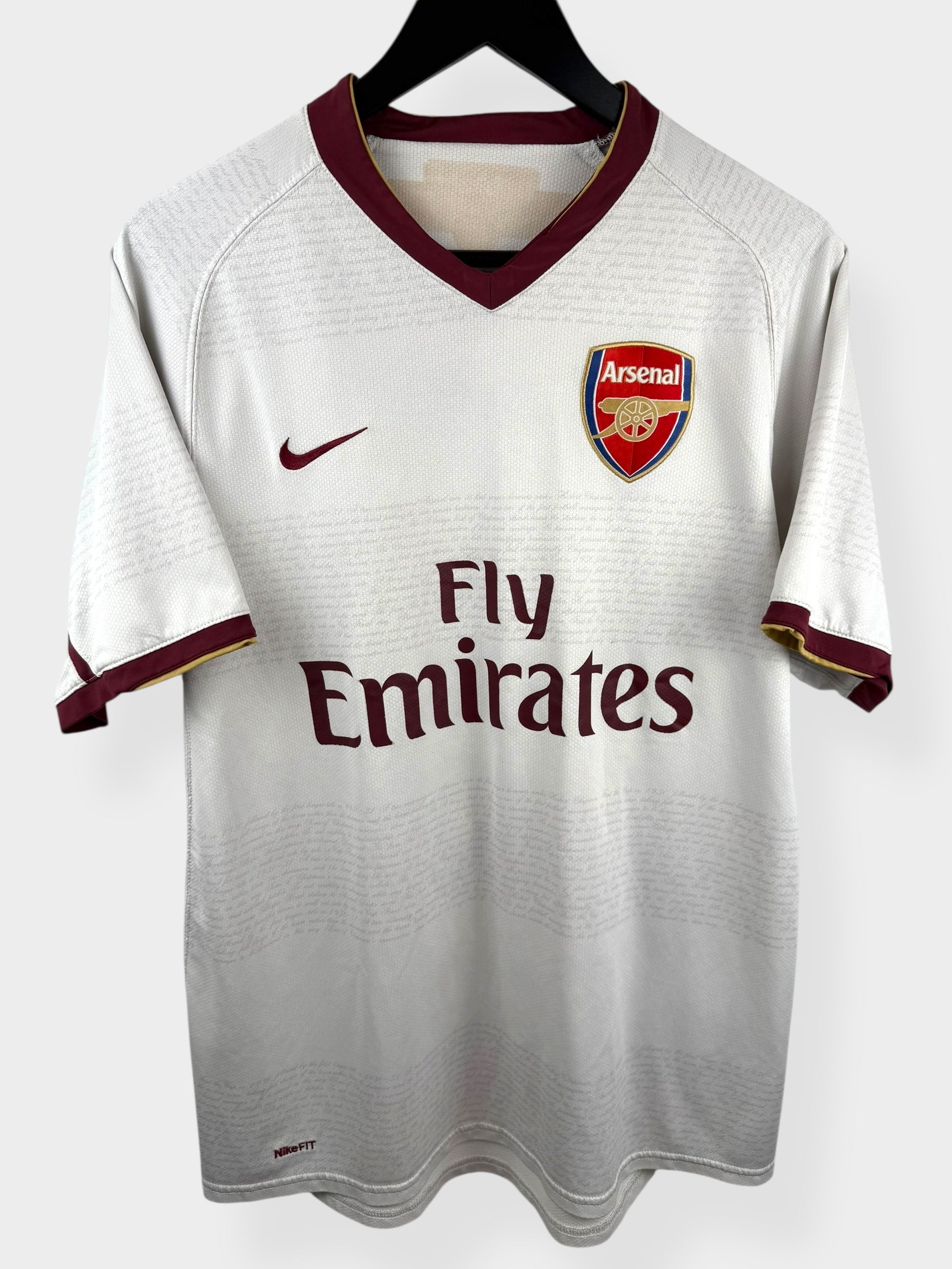 2007-08 ARSENAL AWAY SHIRT ADEBAYOR #25 M