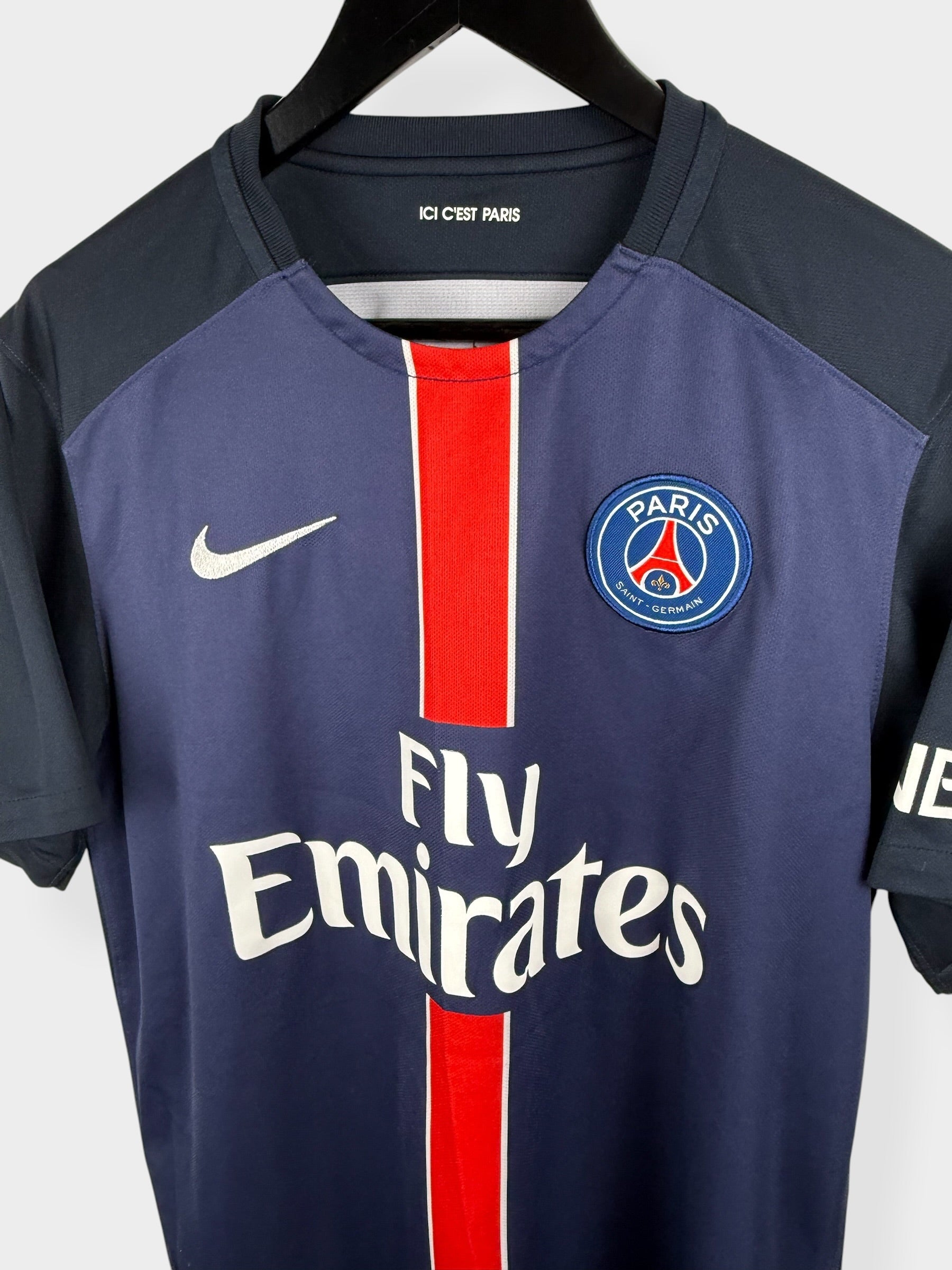 2015-16 PARIS SAINT-GERMAIN HOME SHIRT IBRAHIMOVIC #10 L