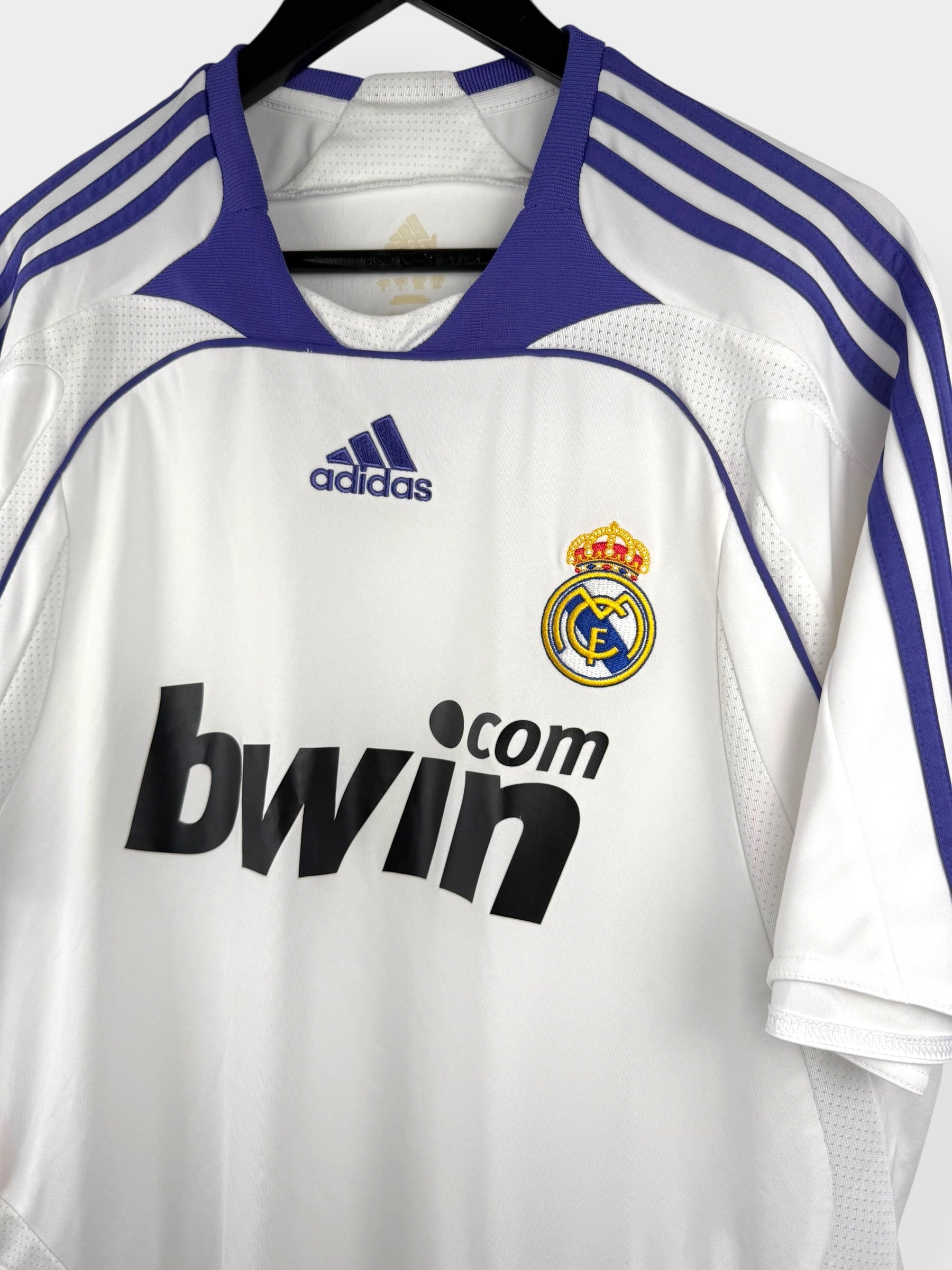 2007-08 REAL MADRID HOME SHIRT L