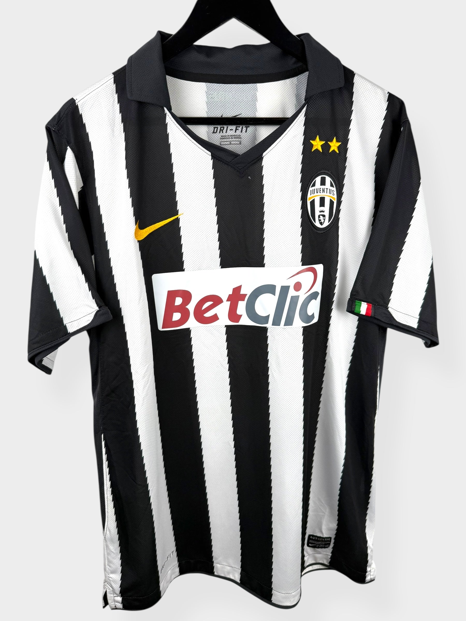 2010-11 JUVENTUS HOME SHIRT DEL PIERO #10 L
