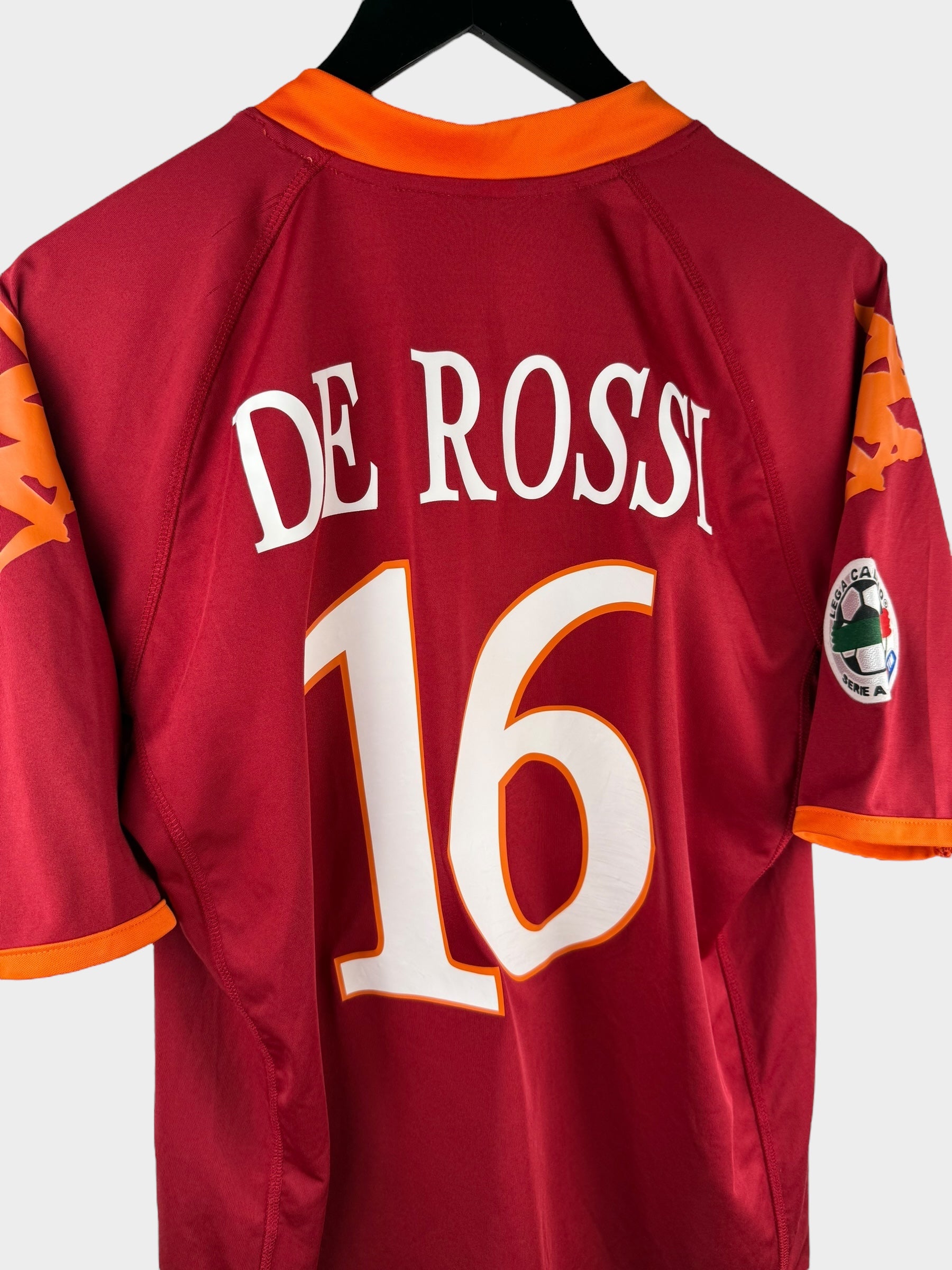 2009-10 AS ROMA SHIRT DE ROSSI #16 XL
