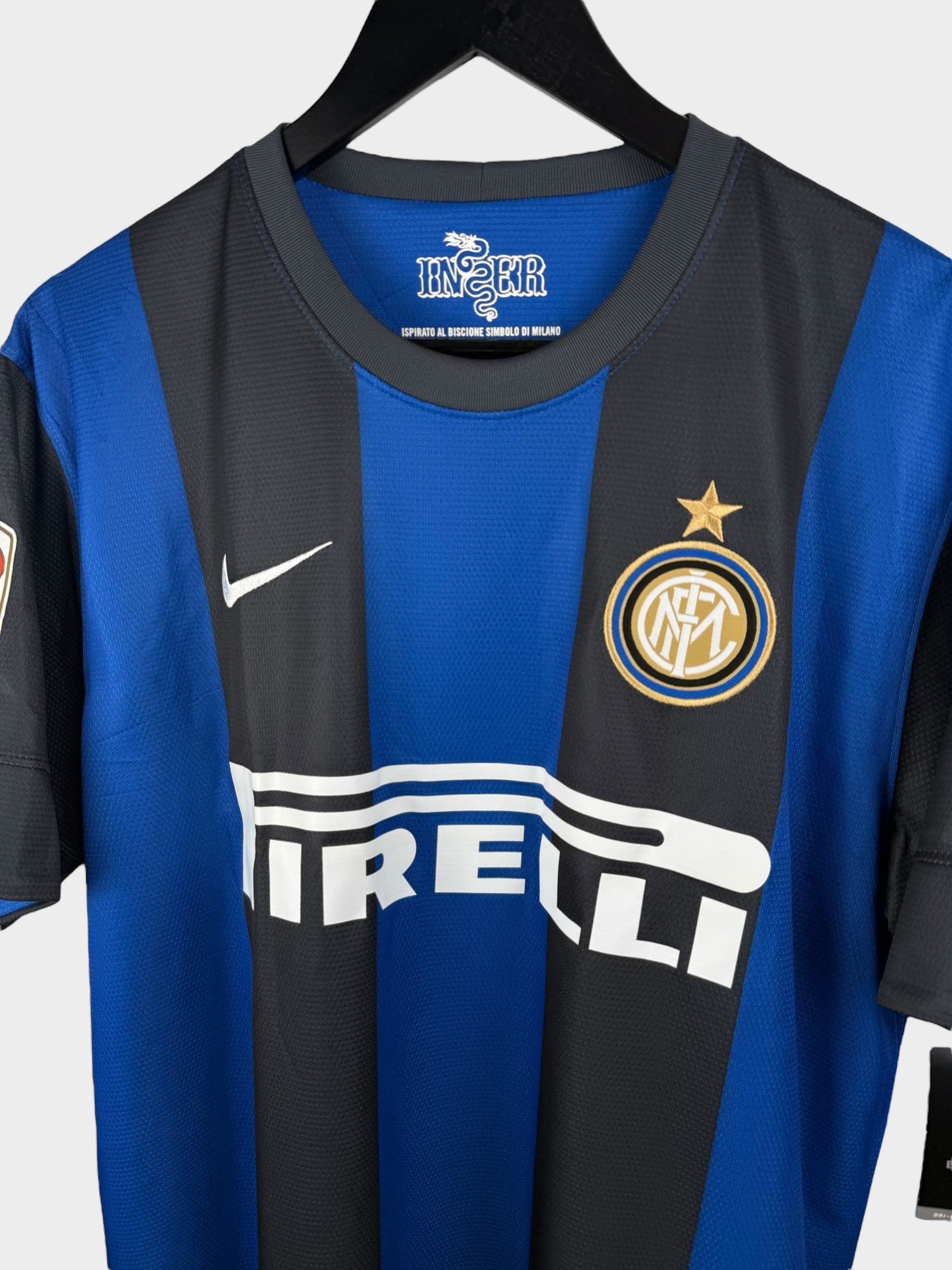 2012-13 INTER MILAN HOME SHIRT KOVACIC #10 L