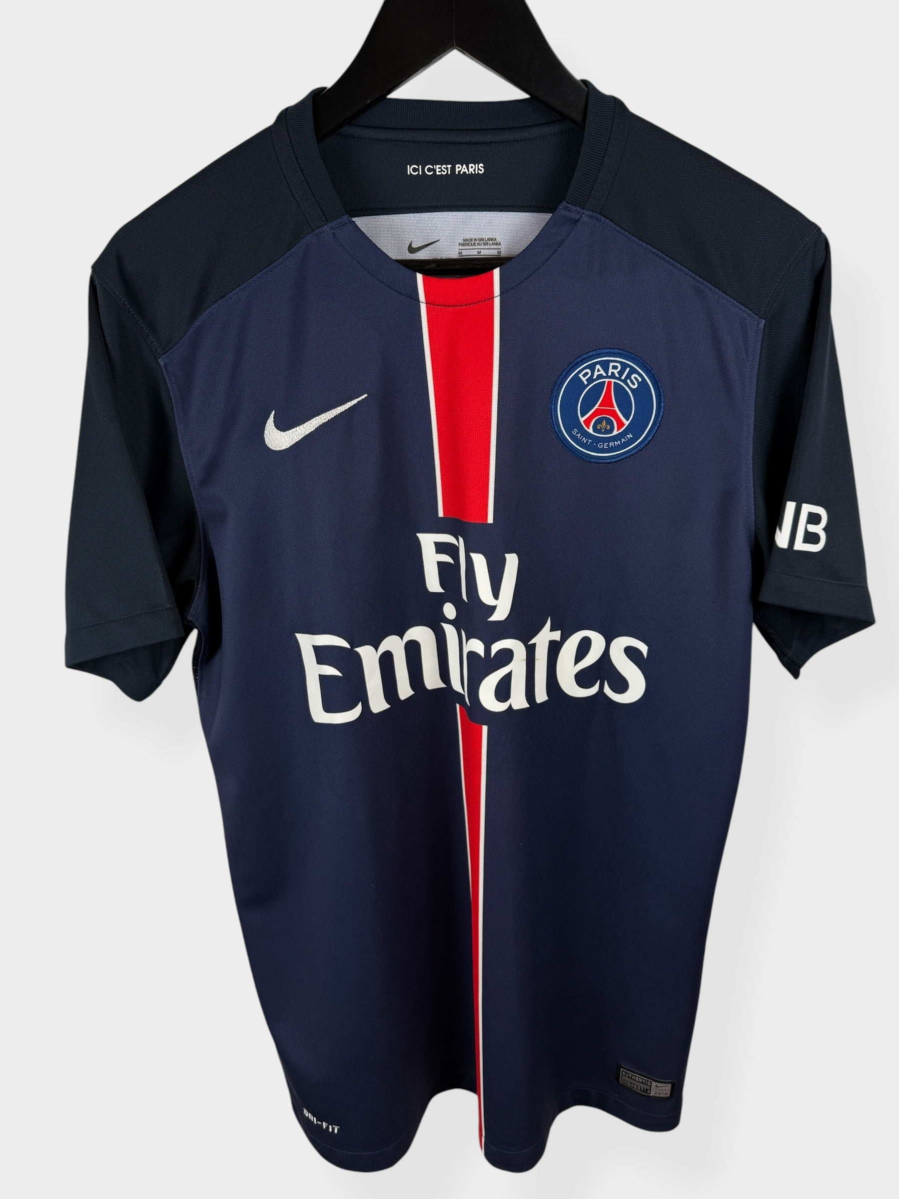 MAILLOT DOMICILE PARIS SAINT-GERMAIN 2015-16 IBRAHIMOVIC #10 M