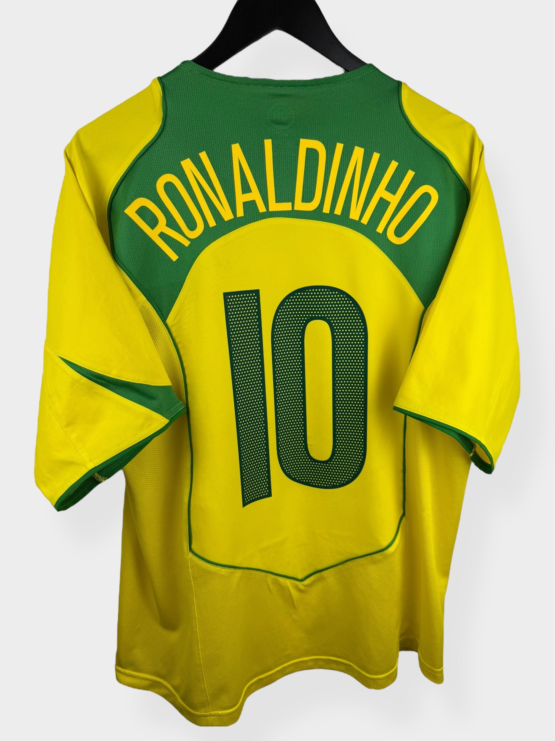 2004-06 BRAZIL THUISSHIRT RONALDINHO #10 L