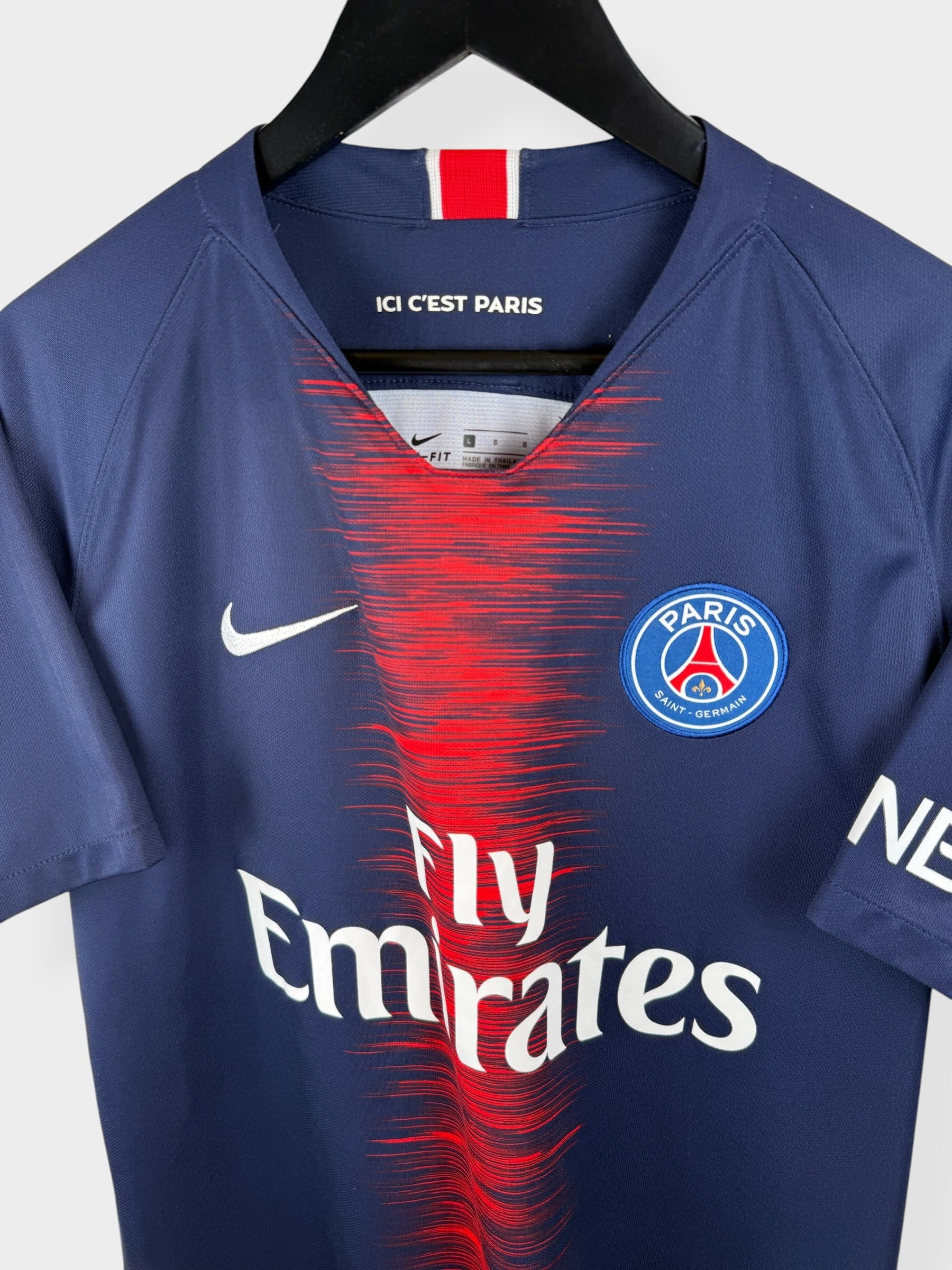 THUISSHIRT PARIS SAINT-GERMAIN 2018-19 NEYMAR #10 L