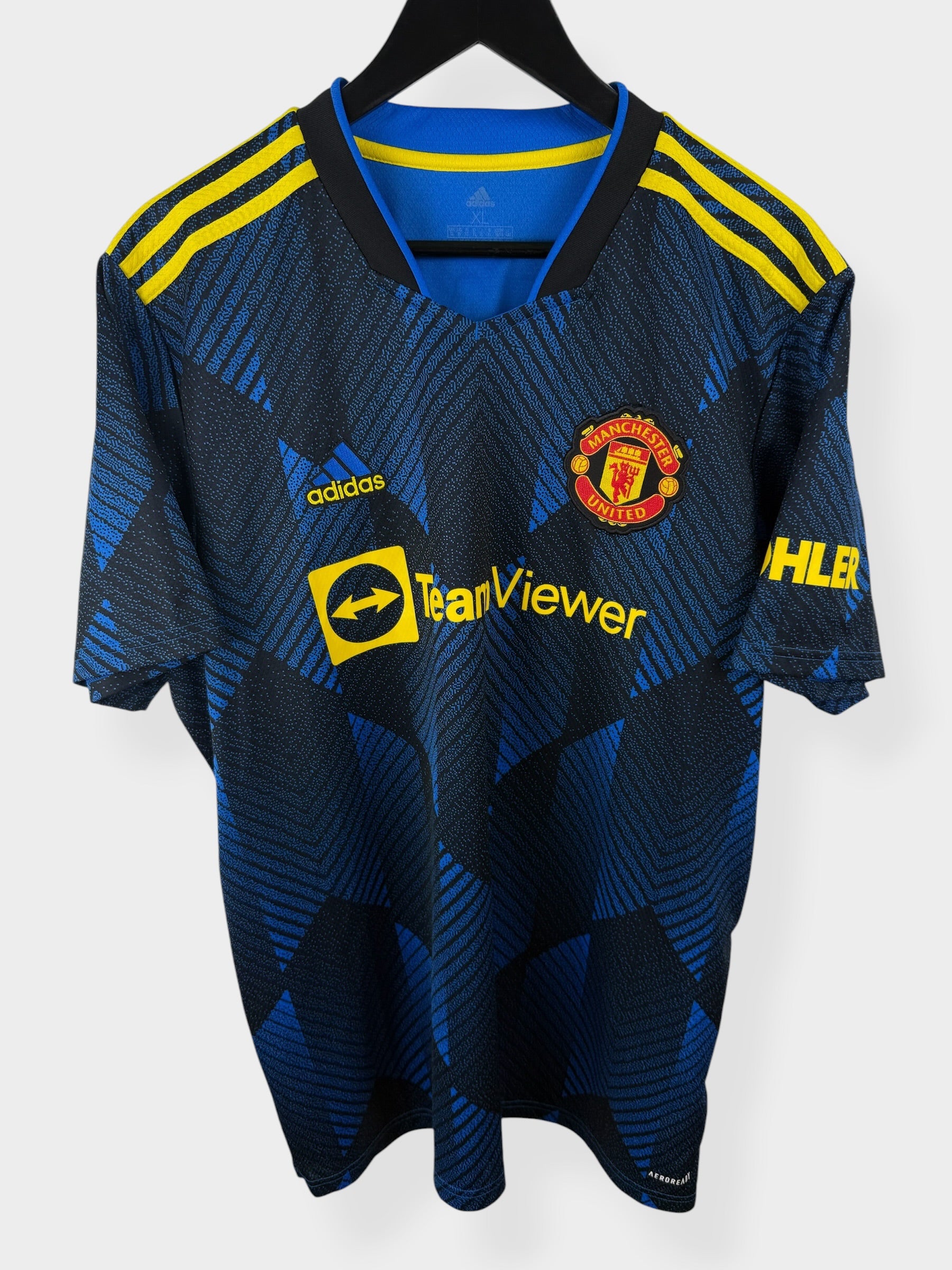 2021-22 MANCHESTER UNITED DRITTES TRIKOT RONALDO #7 XL