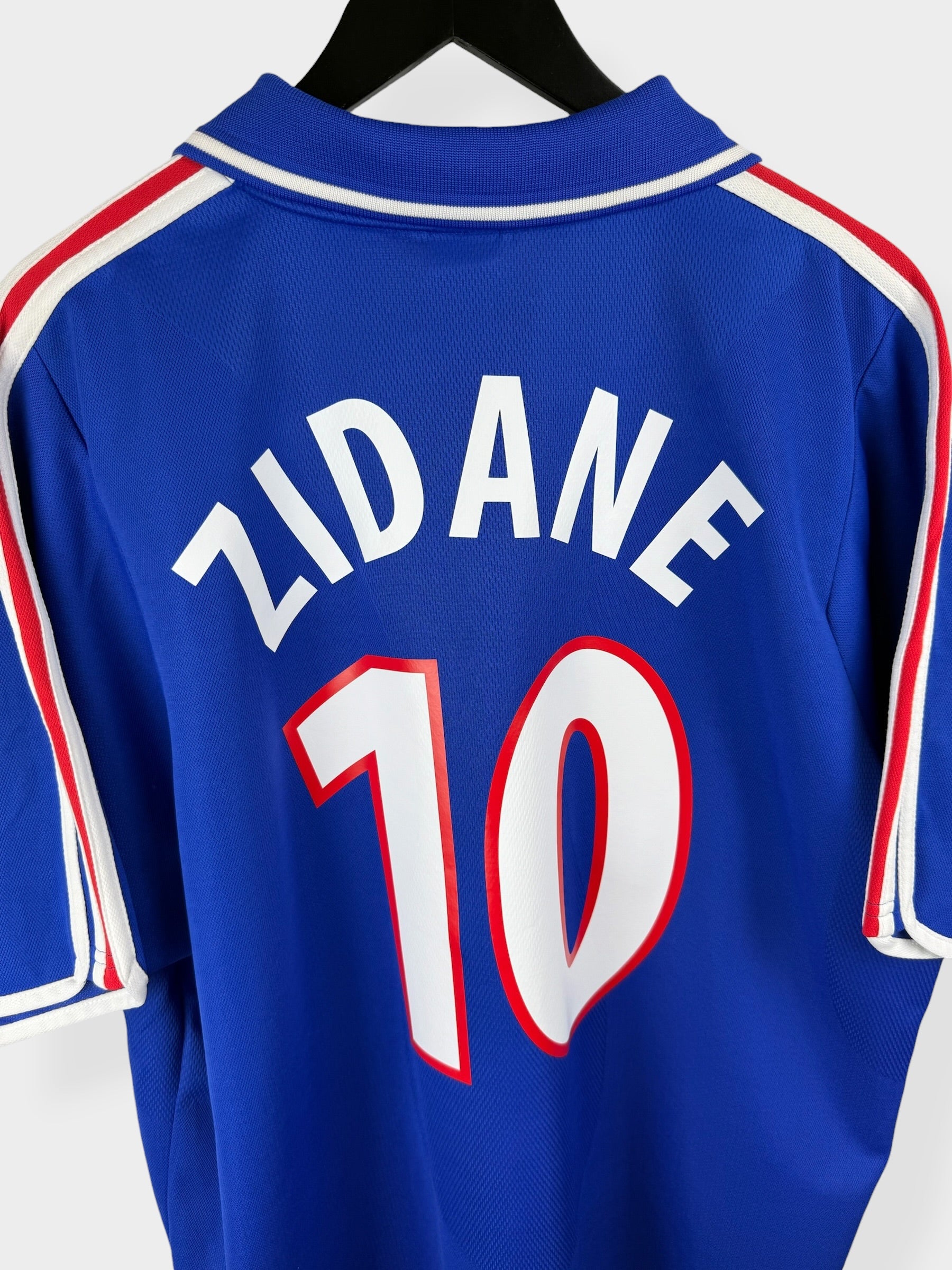 MAILLOT DOMICILE FRANCE 2000-02 ZIDANE #10 XXL