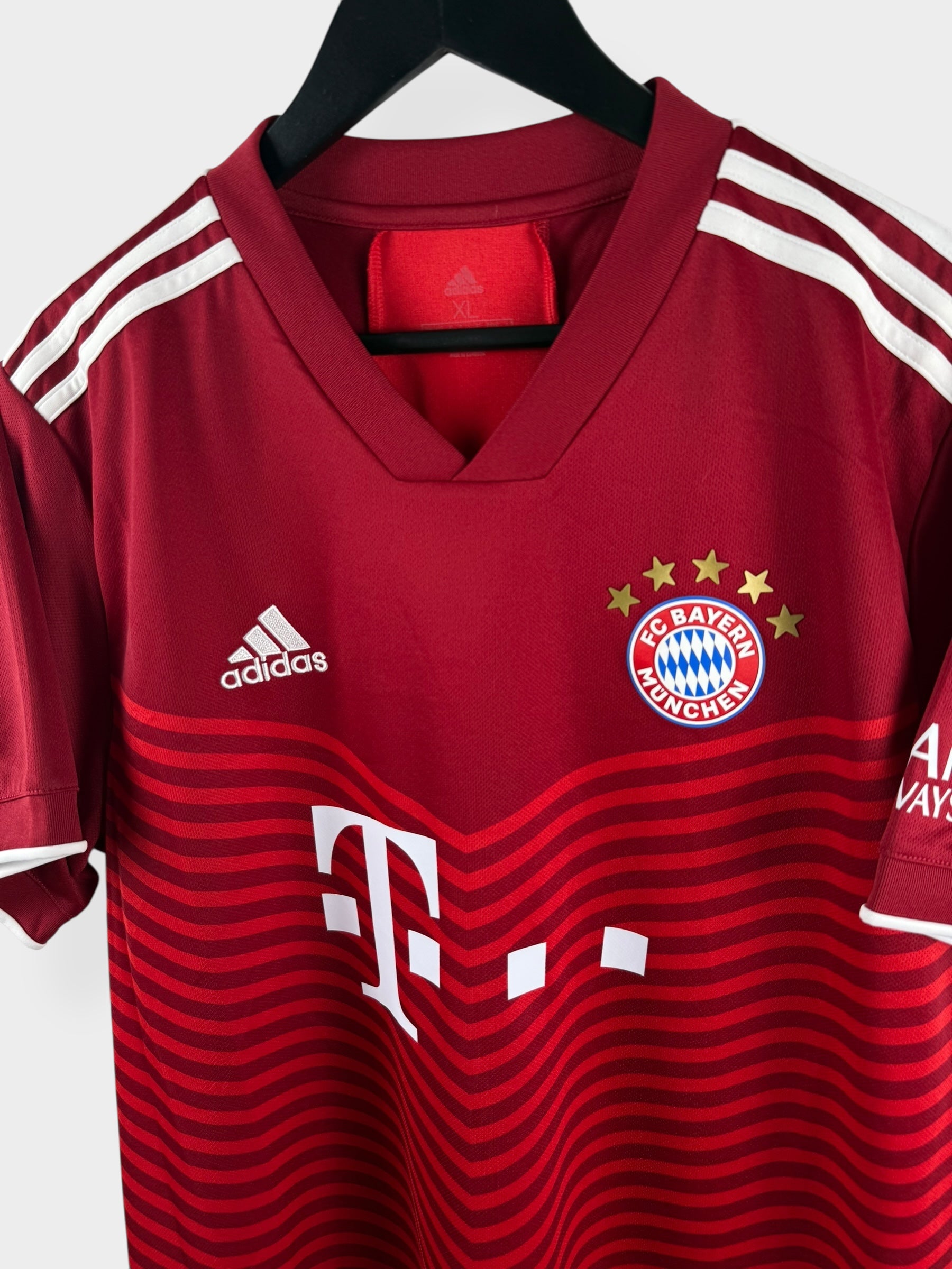 MAILLOT DOMICILE BAYERN MUNICH 2021-22 MULLER #25 XL