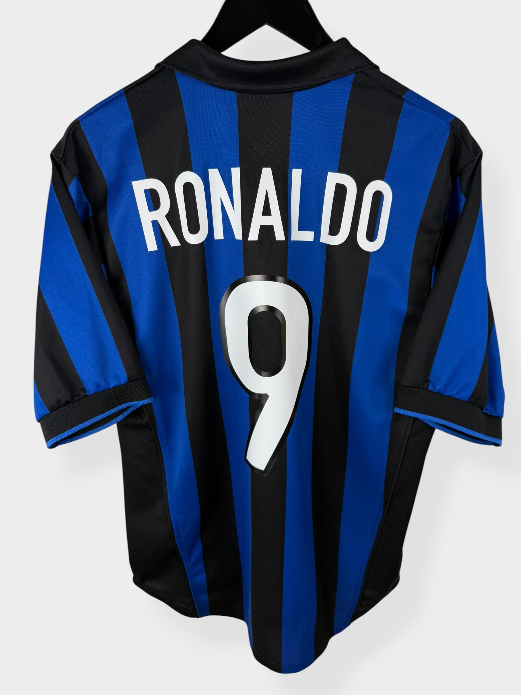 1998-99 INTER MILAN HEIMTRIKOT RONALDO #9 S