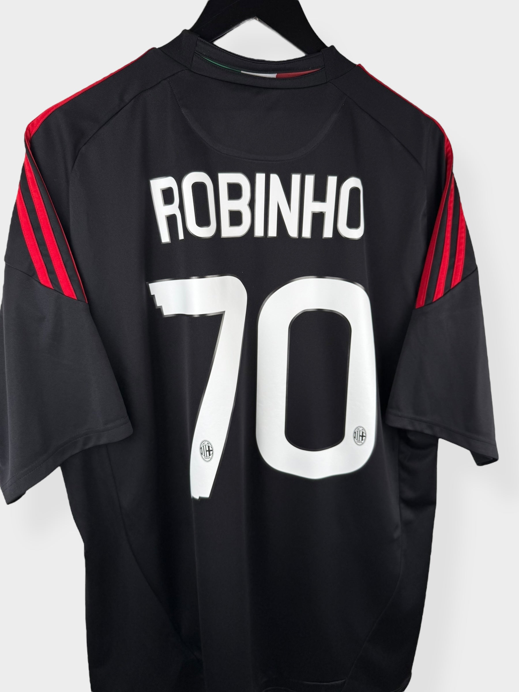 2010-11 AC MILAN DRITTES TRIKOT ROBINHO #70 XL