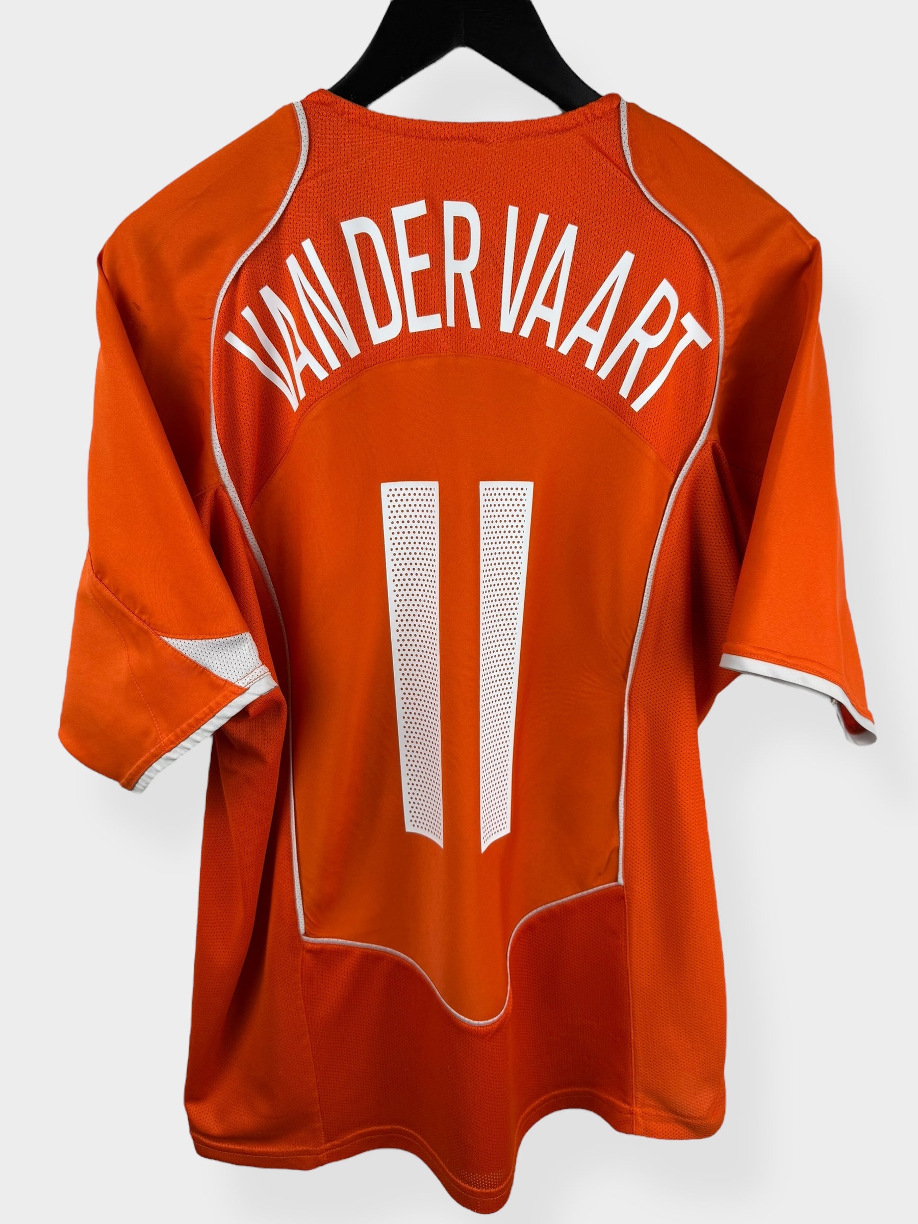 2004-06 NETHERLANDS HOME SHIRT VAN DER VAART #11 XL