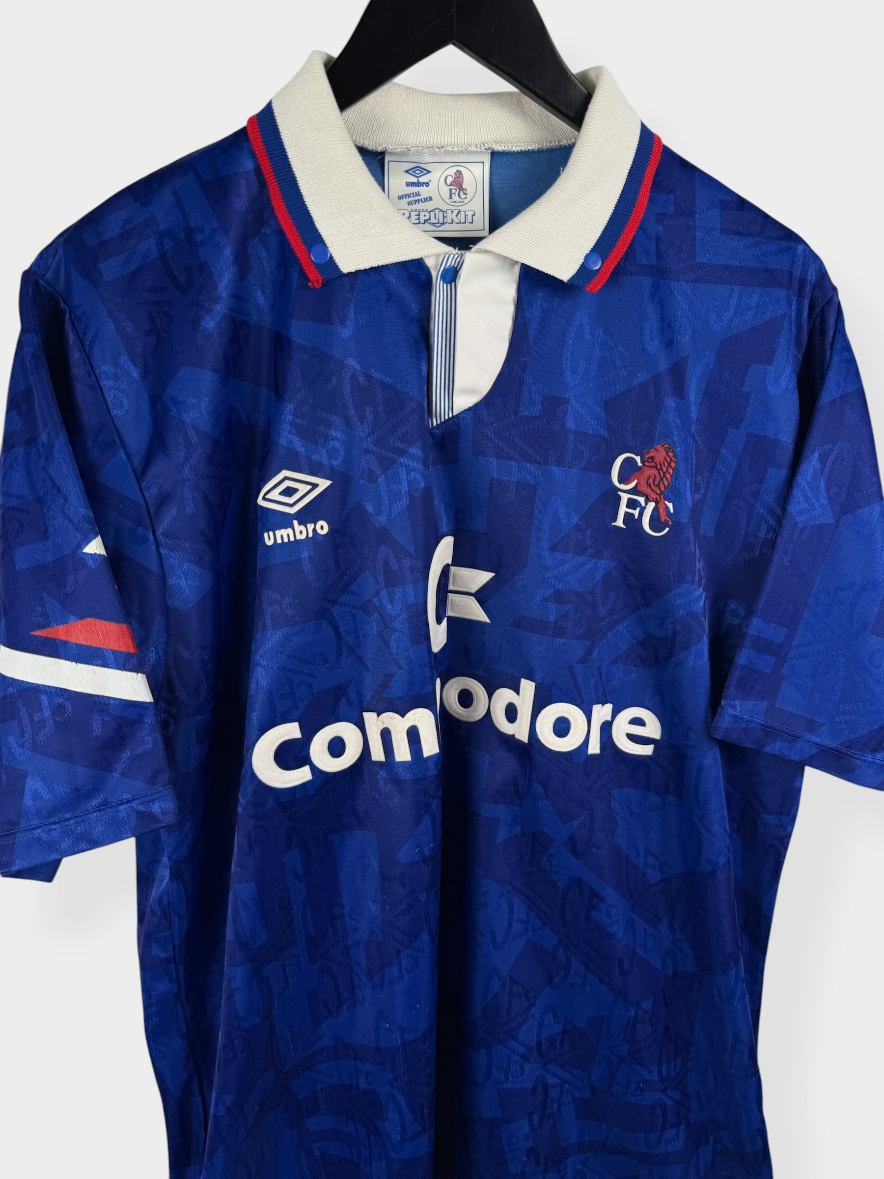 1991-93 CHELSEA HEIMTRIKOT L