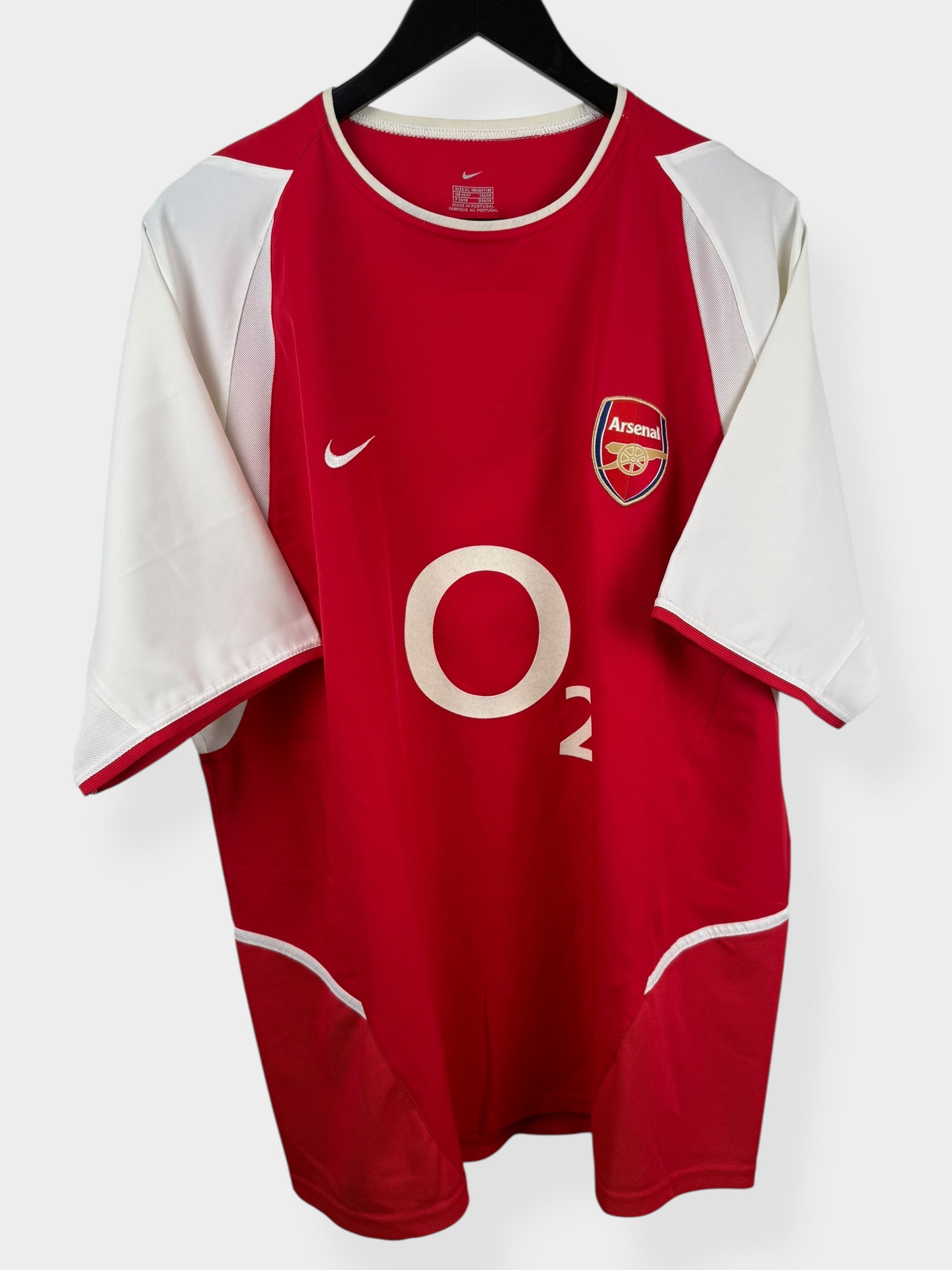 2002-04 ARSENAL HOME SHIRT HENRY #14 XL