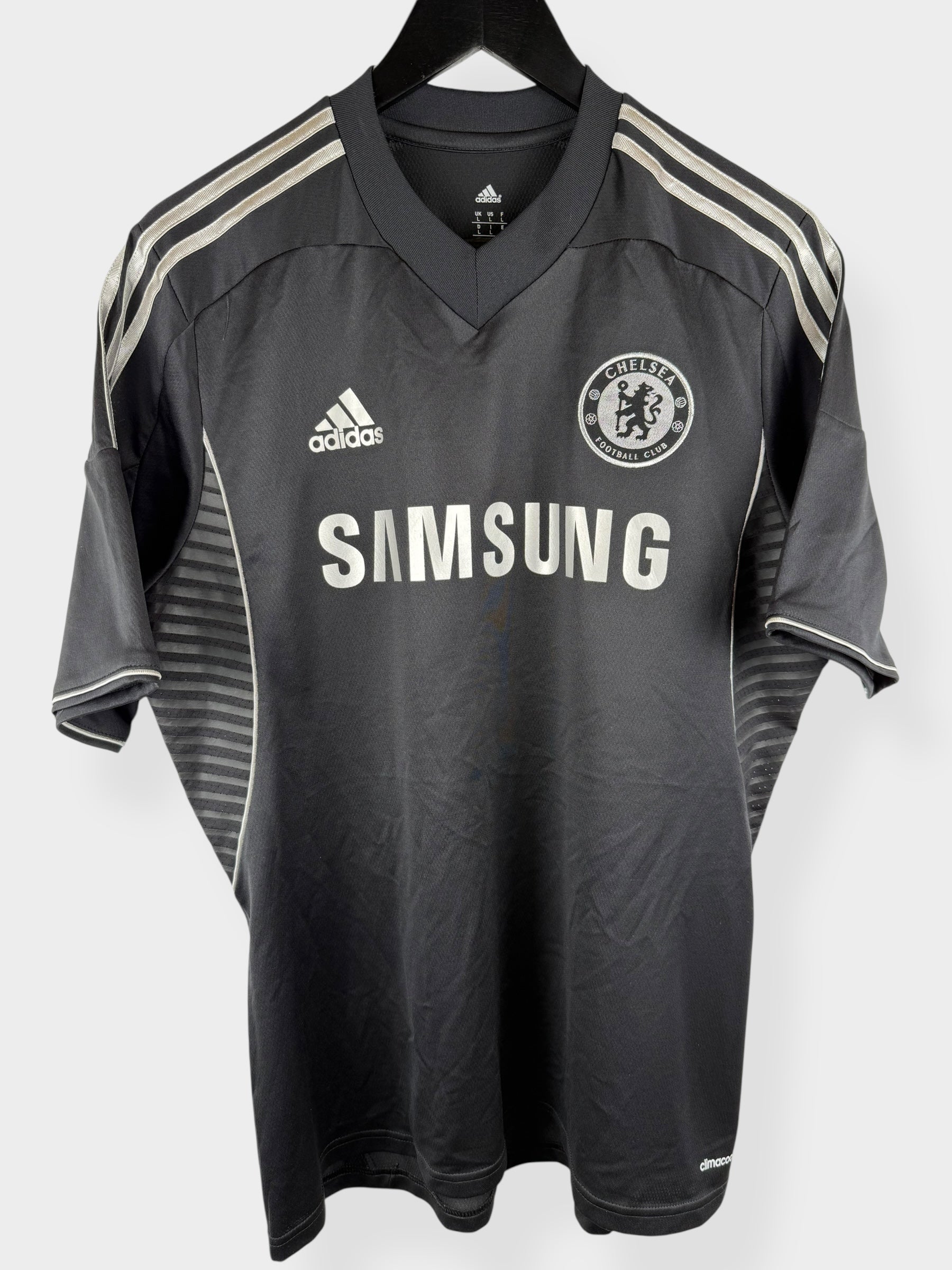 2013-14 CHELSEA DERDE SHIRT DAVID LUIZ #4 L