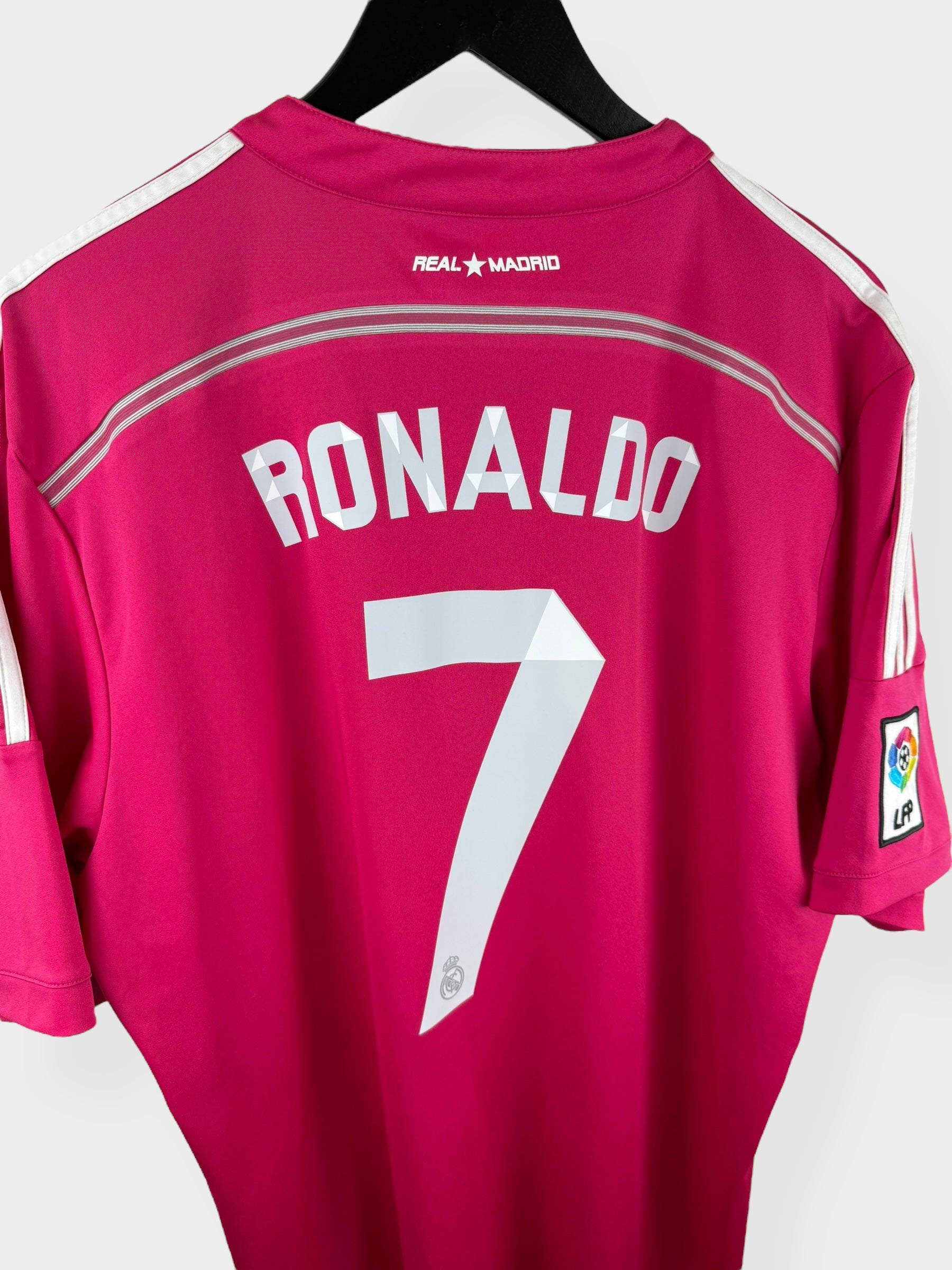 2014-15 REAL MADRID AWAY SHIRT RONALDO #7 XL - Authentic Football Club