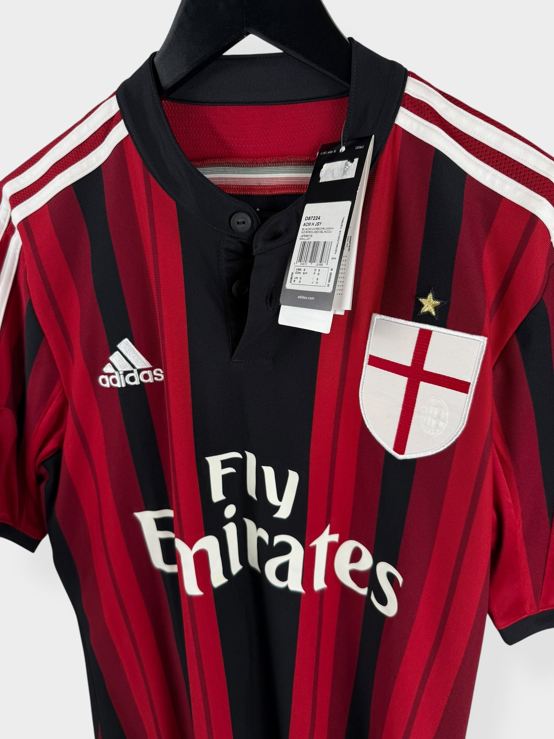 2014-15 AC MILAN HOME SHIRT KAKA #22 S