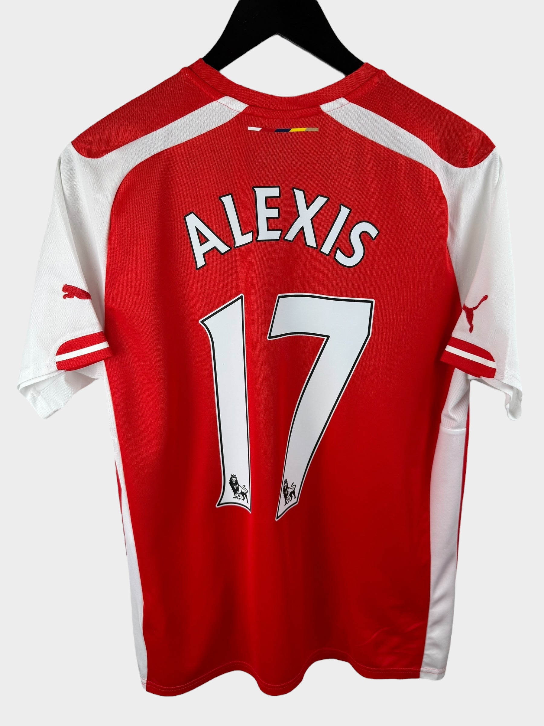 2014-15 ARSENAL HOME SHIRT ALEXIS #17 M