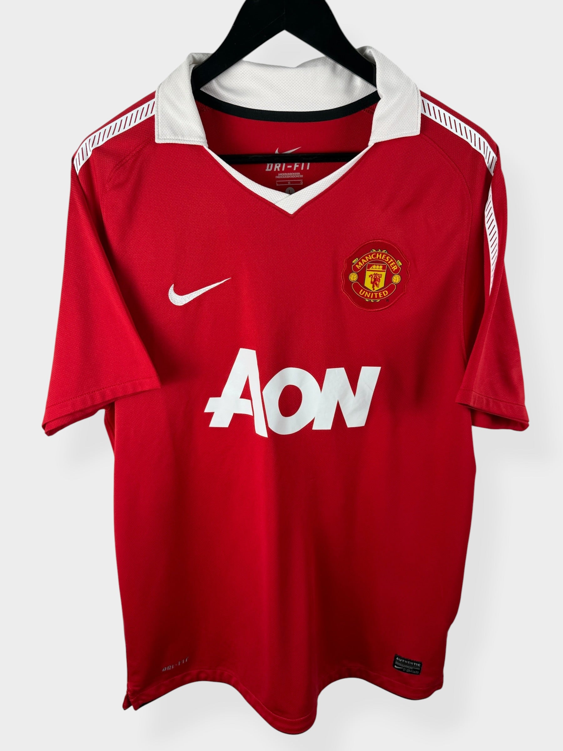 2010-11 MANCHESTER UNITED HOME SHIRT ROONEY #10 L