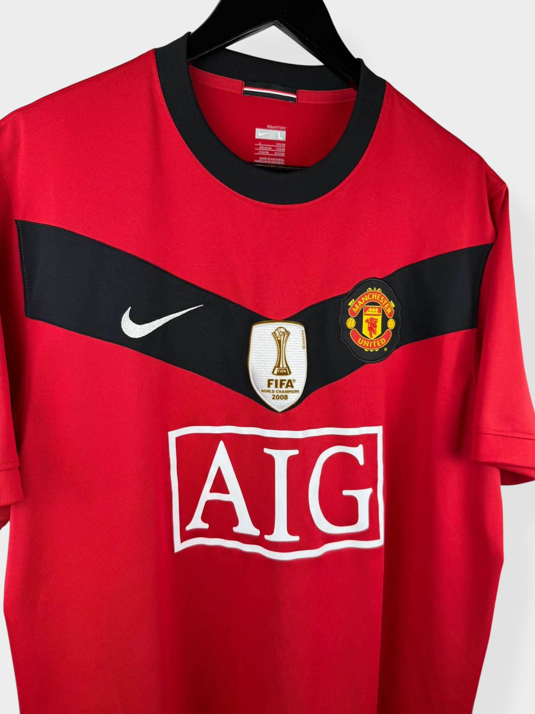 2009-10 MANCHESTER UNITED THUISSHIRT L