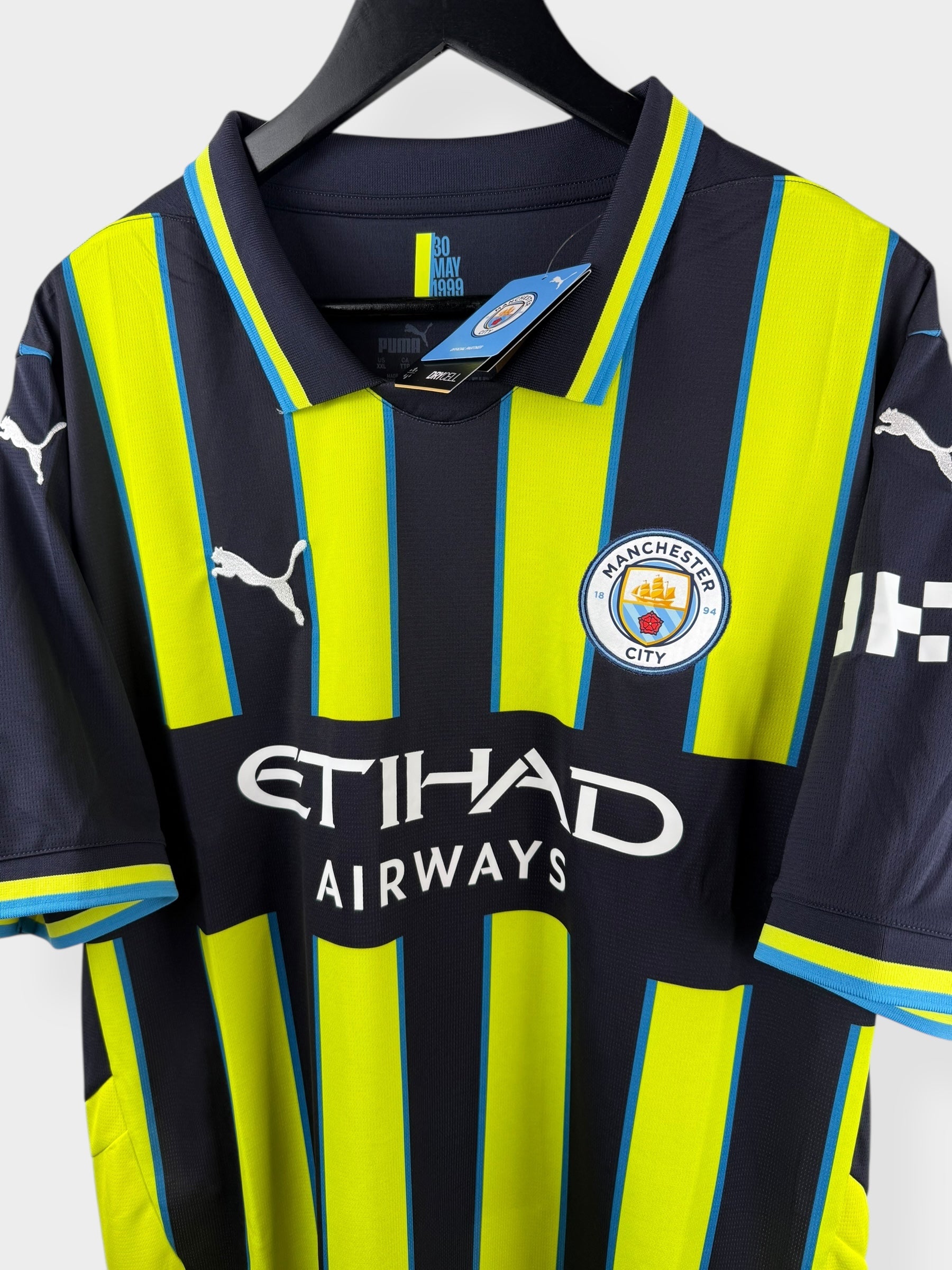 2024-25 MANCHESTER CITY DERDE SHIRT HAALAND #9 XXL