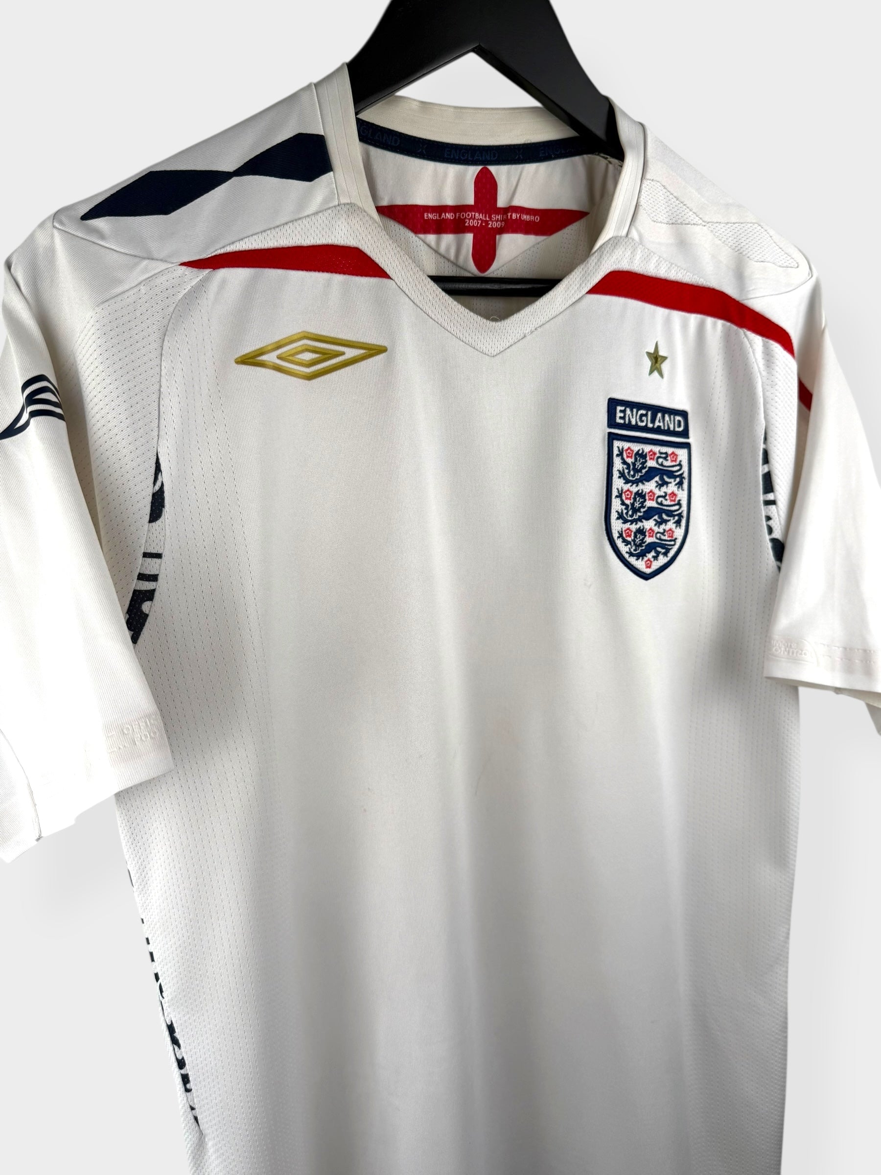 2007-09 ENGLAND HOME SHIRT S