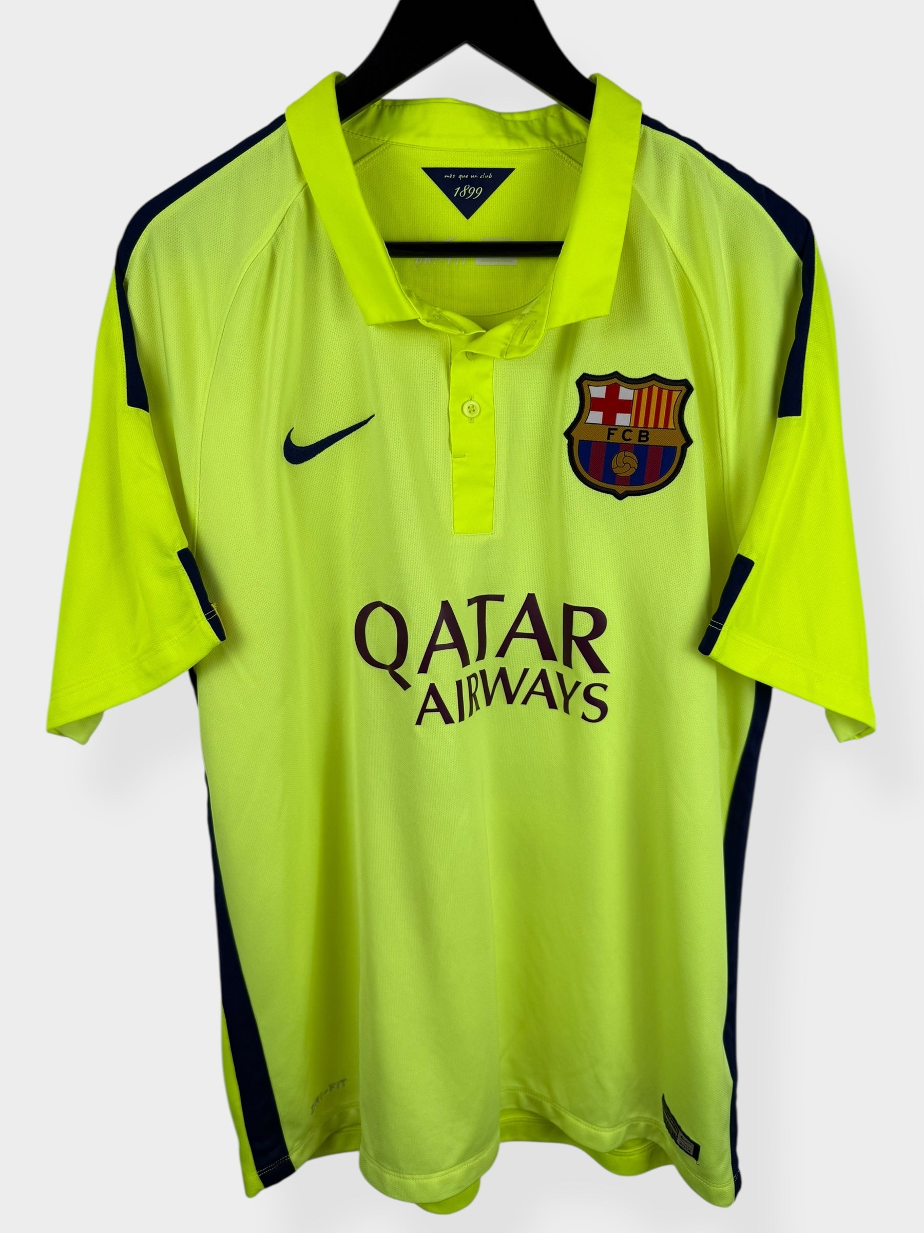 2014-15 BARCELONA THIRD SHIRT NEYMAR JR #11 XL