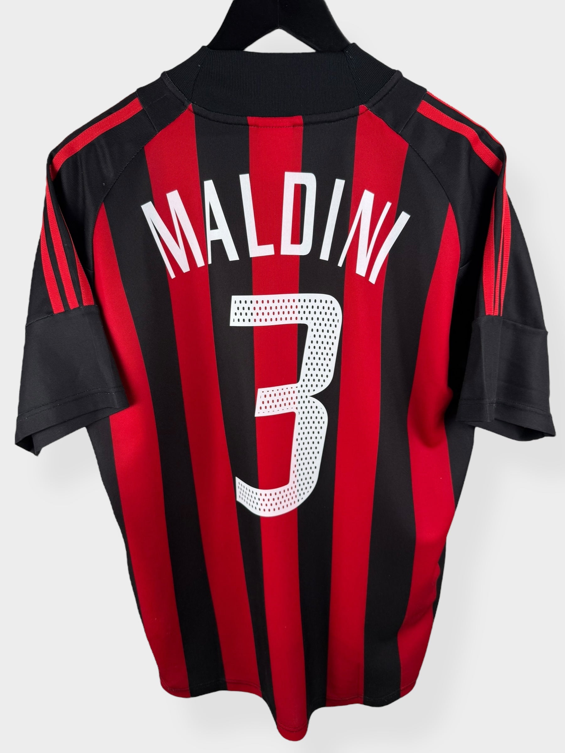 2002-03 AC MILAN HOME SHIRT MALDINI #3 M - Authentic Football Club