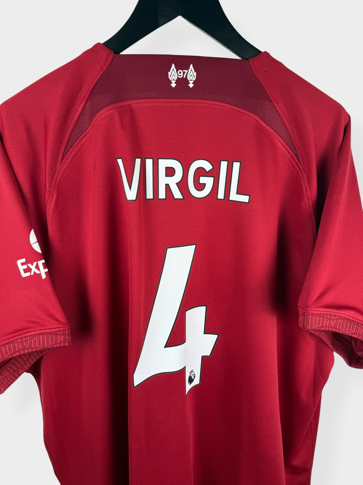 2022-23 LIVERPOOL HOME SHIRT VIRGIL #4 XXL
