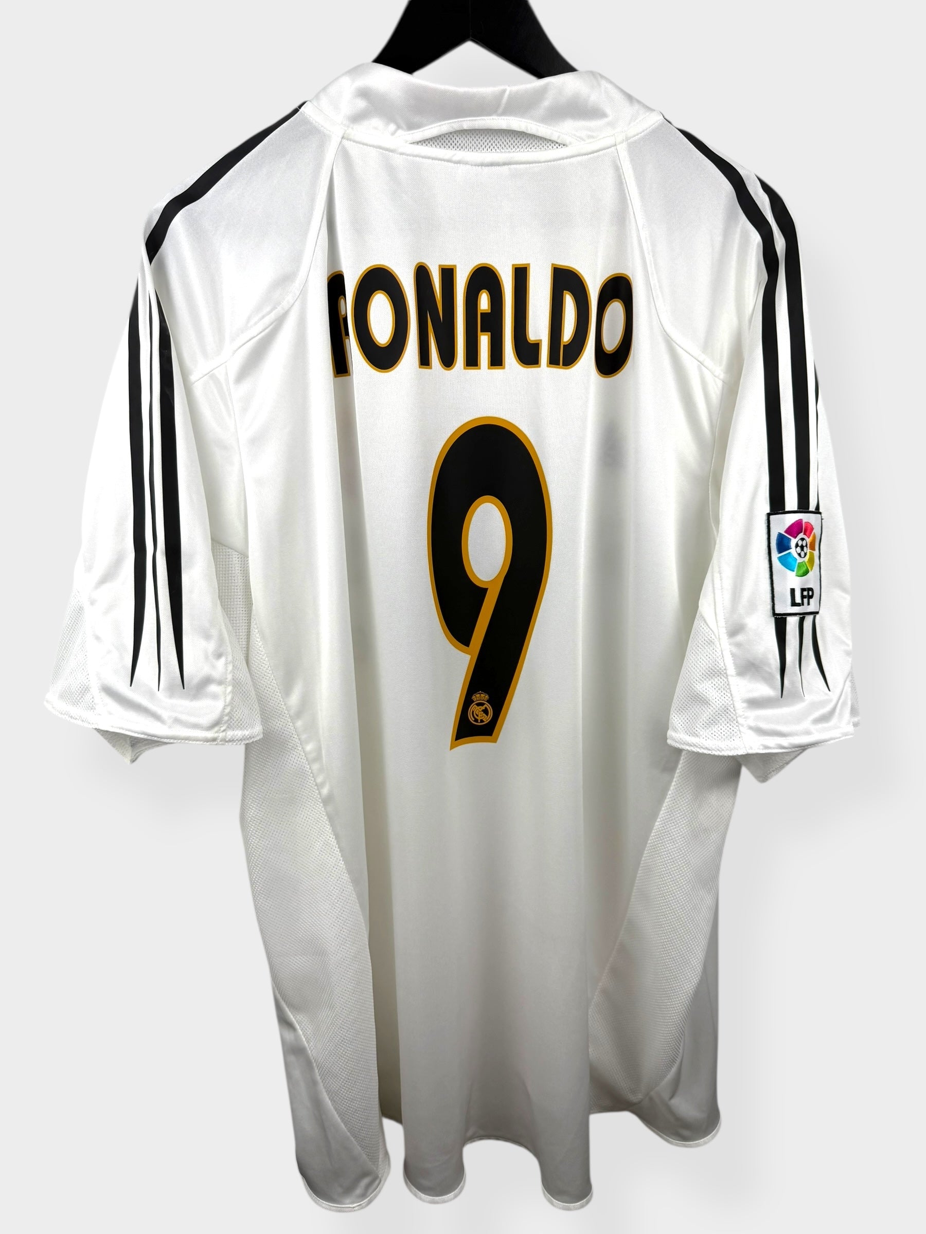 2004-05 REAL MADRID HEIMTRIKOT RONALDO #9 XXL