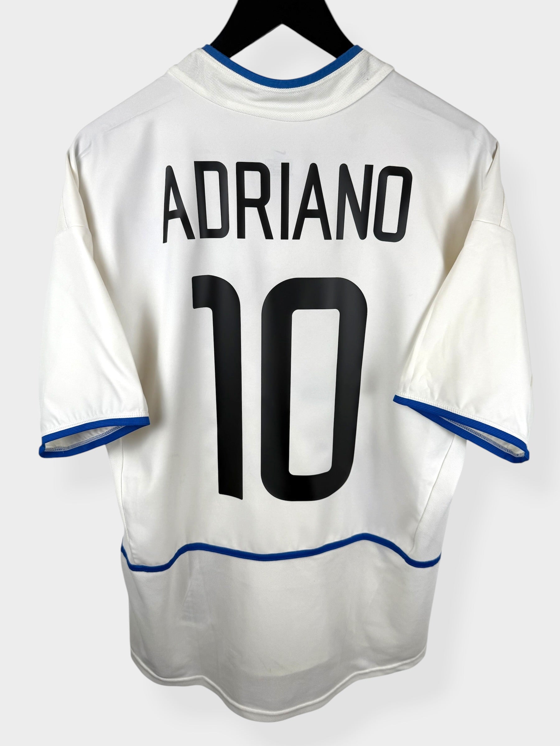 2002-03 INTER MILAN AWAY SHIRT ADRIANO #10 M