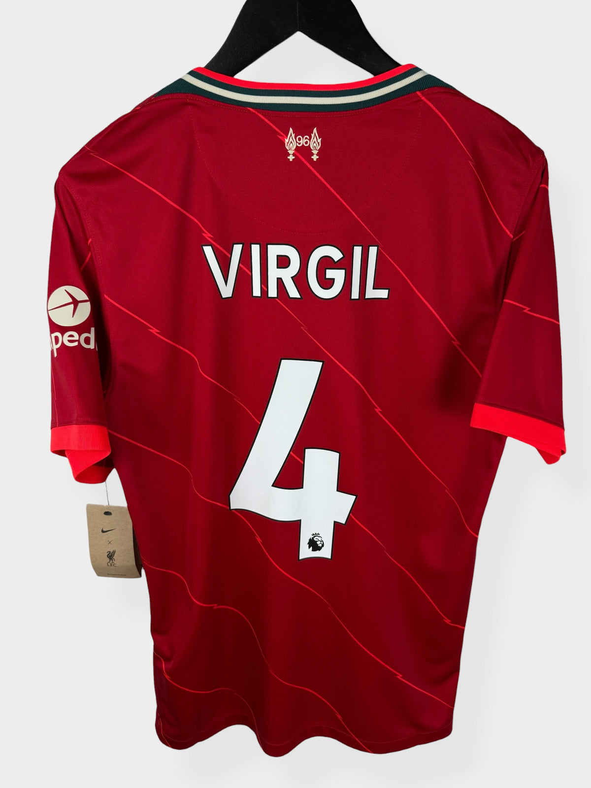2021-22 LIVERPOOL HEIMTRIKOT VIRGIL #4 M