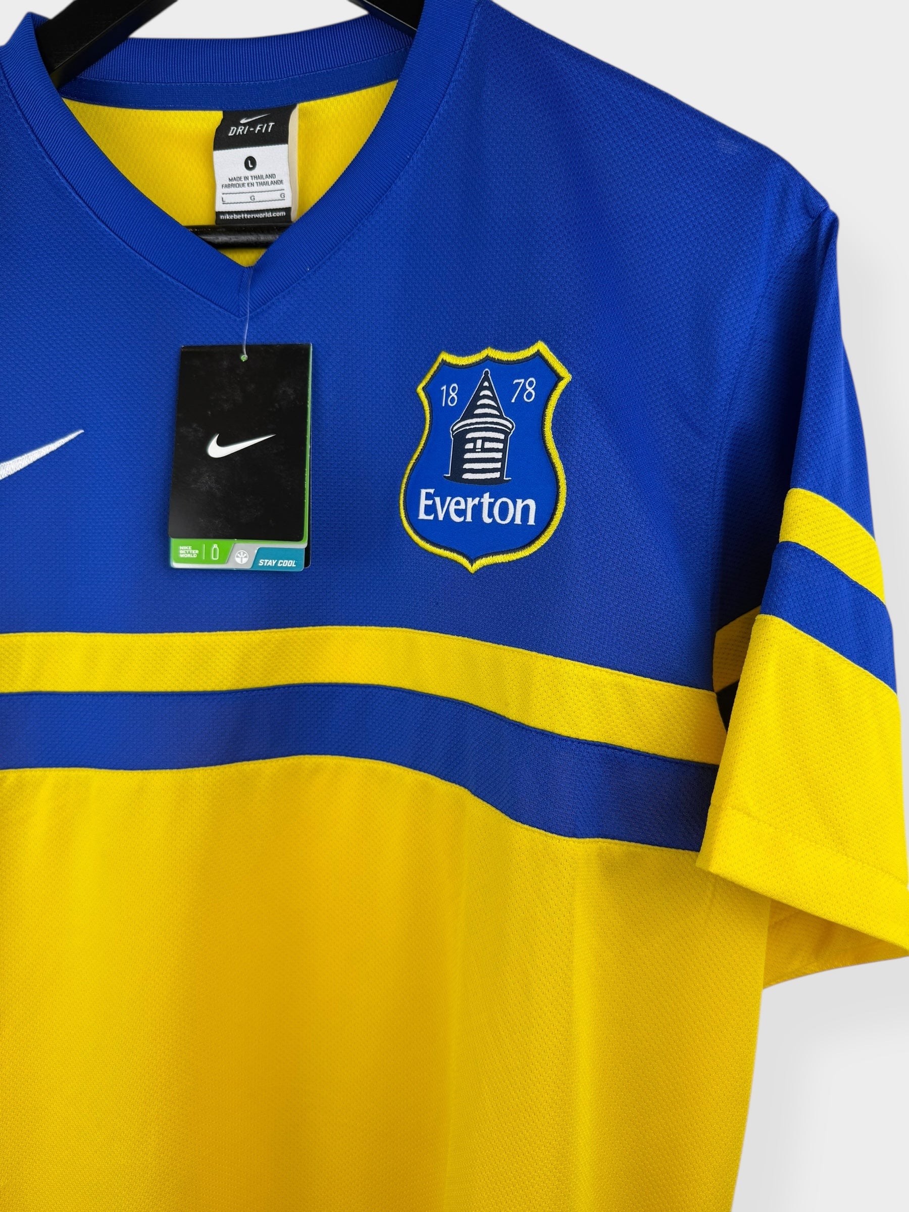 2013-14 EVERTON AWAY SHIRT L