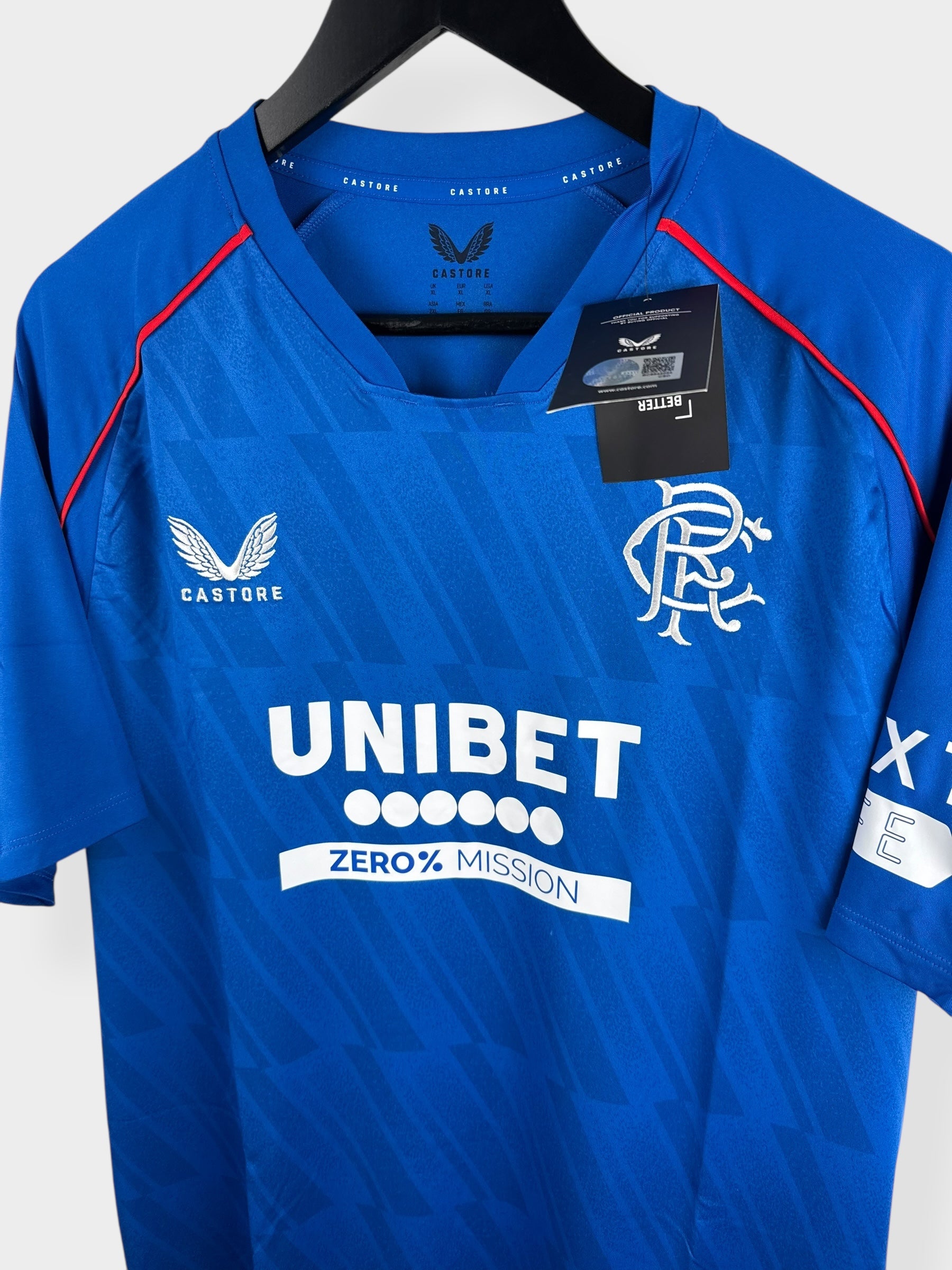 2024-25 RANGERS HOME SHIRT DESSERS #9 XL
