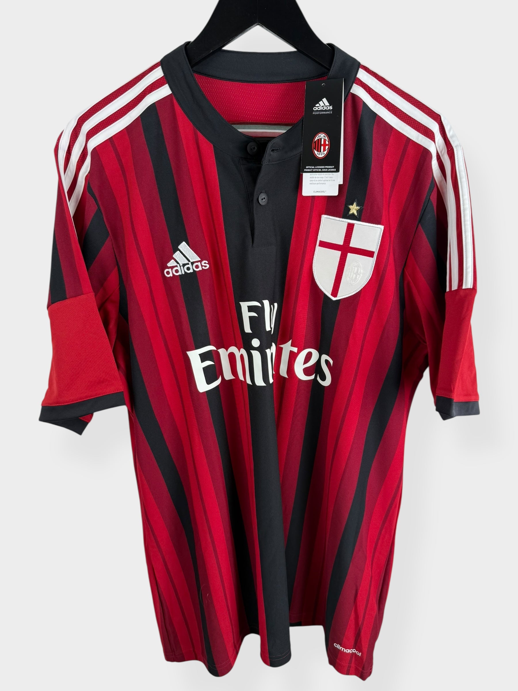2014-15 AC MILAN HOME SHIRT KAKA #22 XL