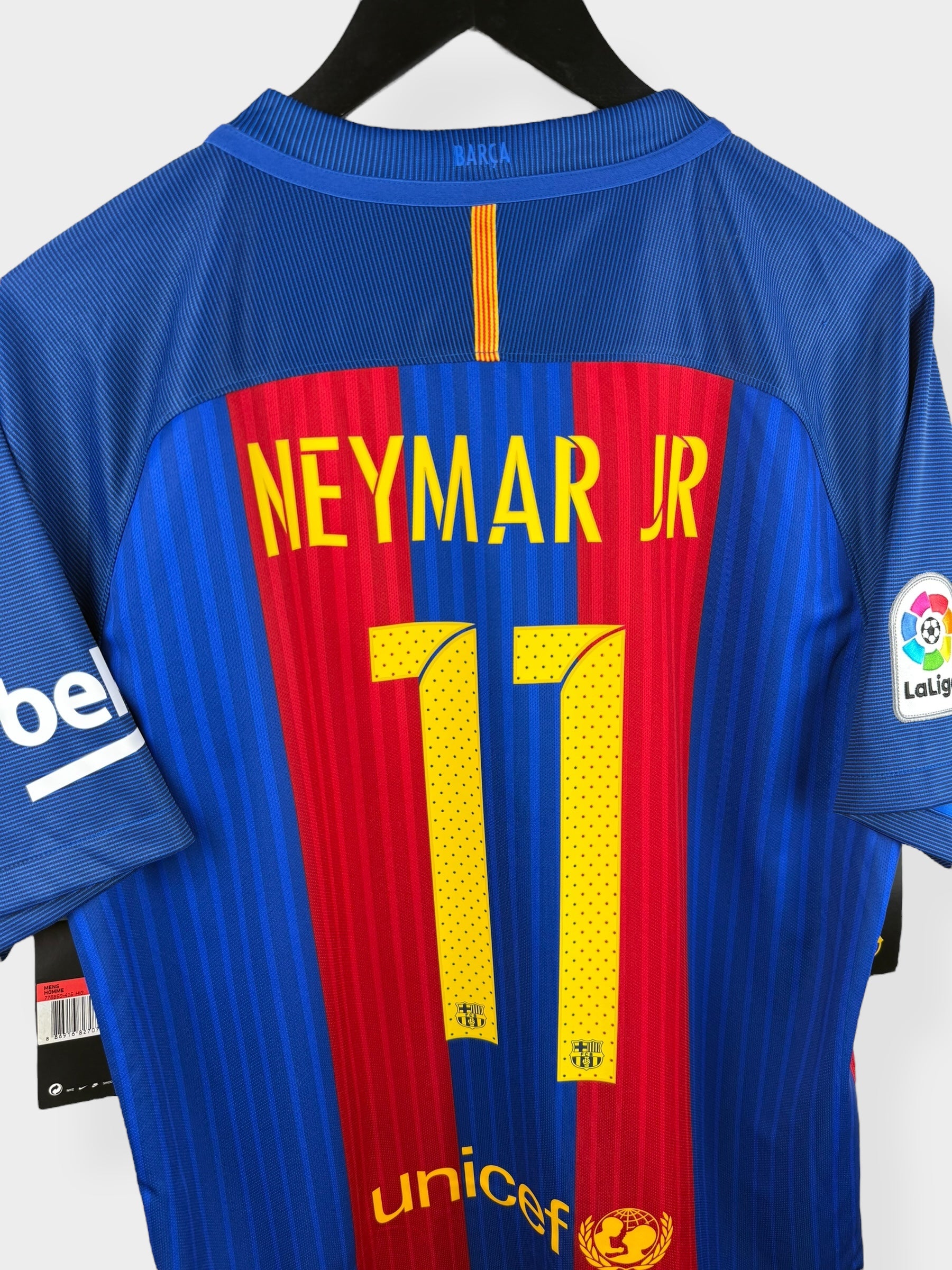 2016-17 BARCELONA HOME SHIRT NEYMAR JR #11 L - Authentic Football Club
