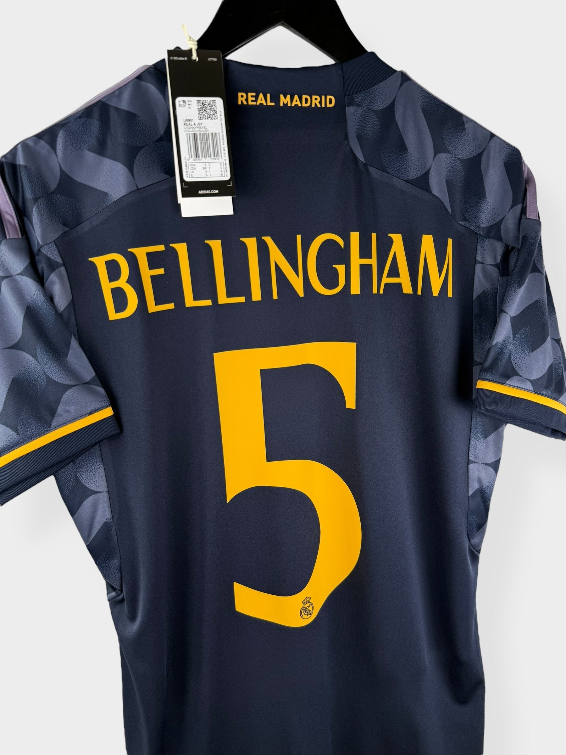 2023-24 REAL MADRID UITSHIRT BELLINGHAM #5 S